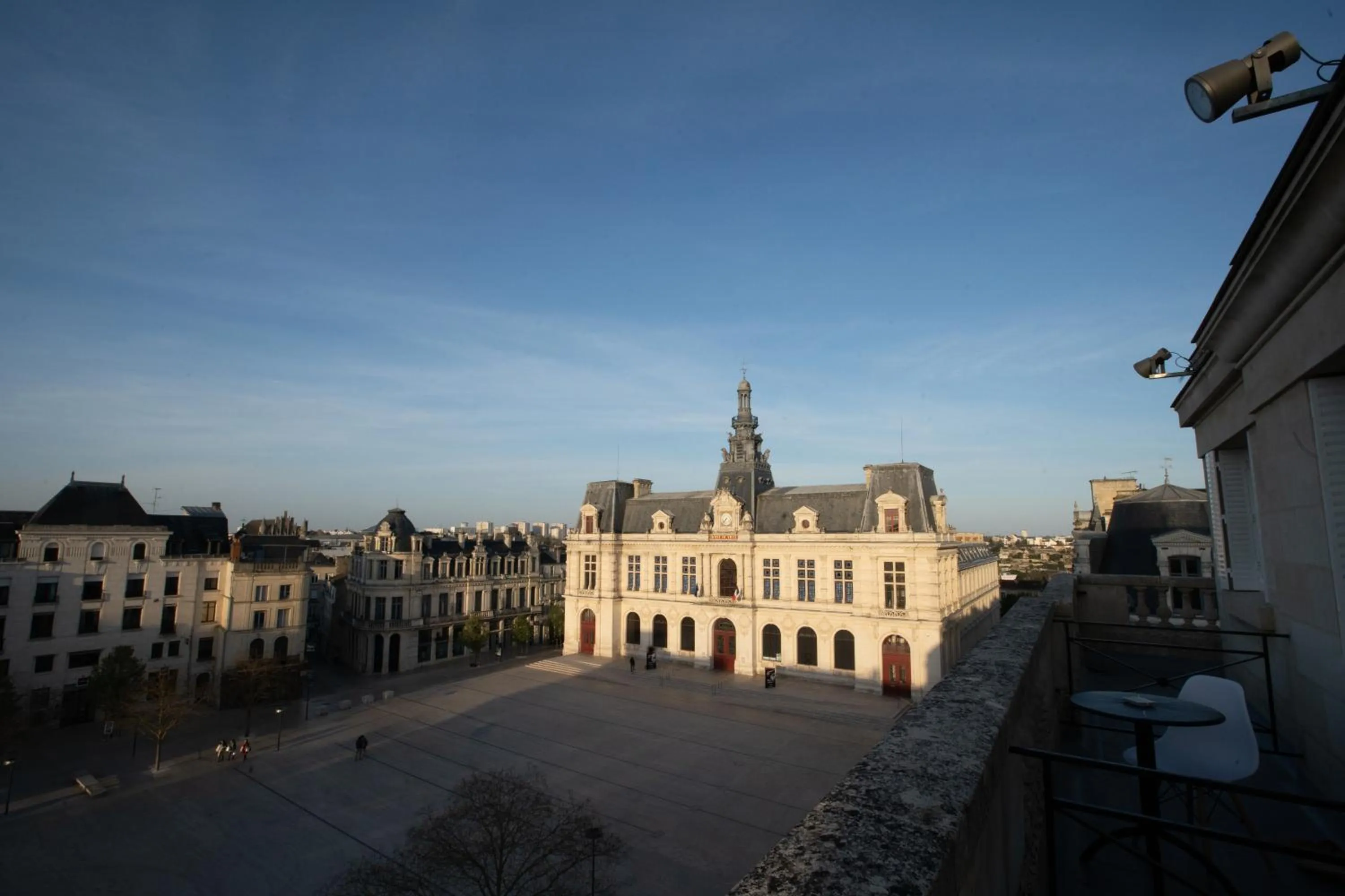 City view in Hôtel Central