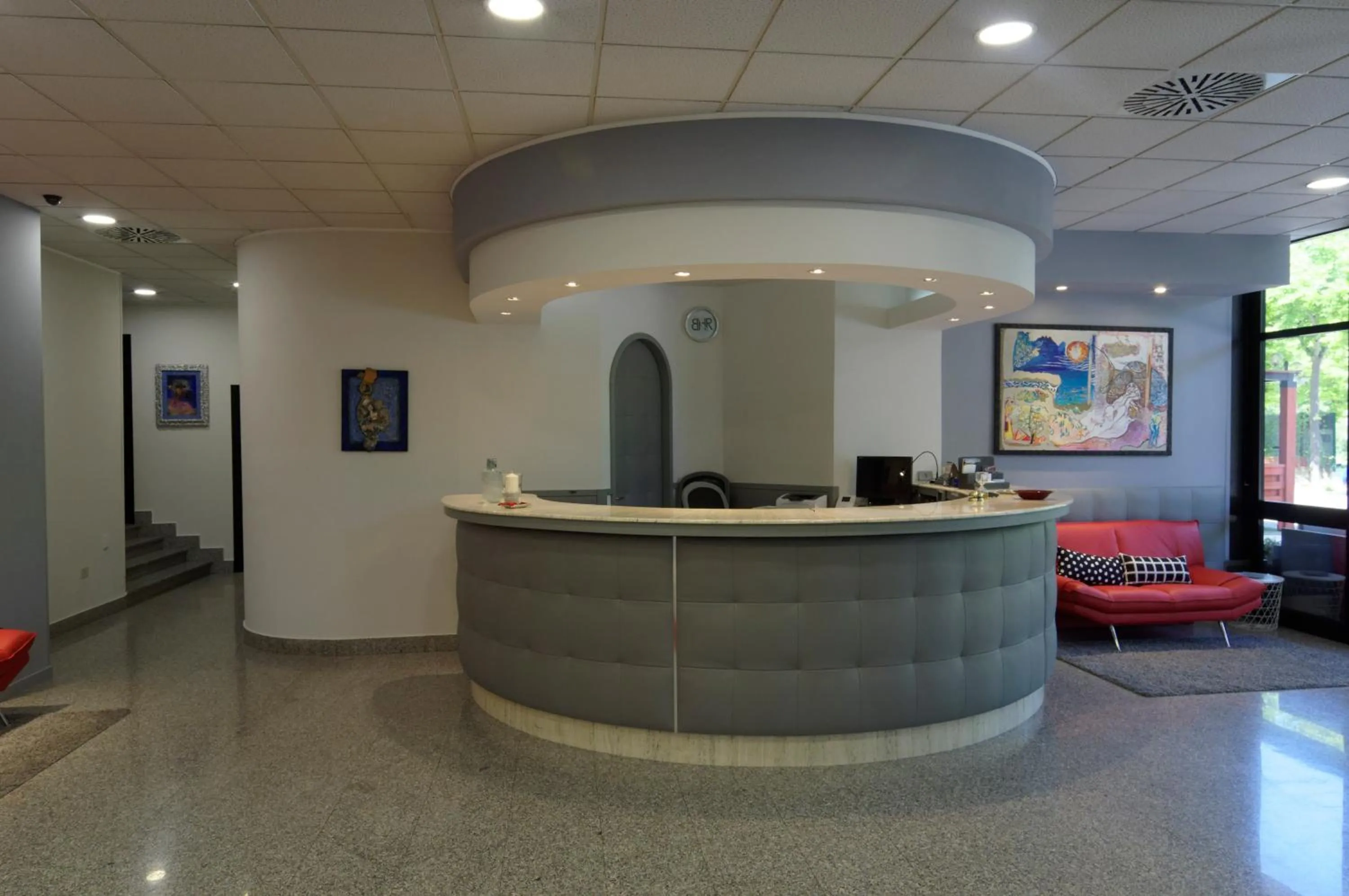 Lobby or reception in Hotel Baffo Rosso