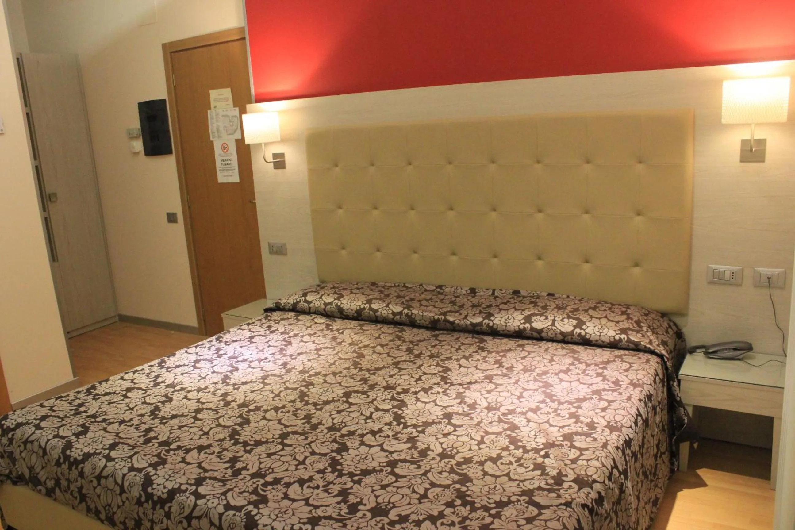 Photo of the whole room, Bed in Hotel Baffo Rosso