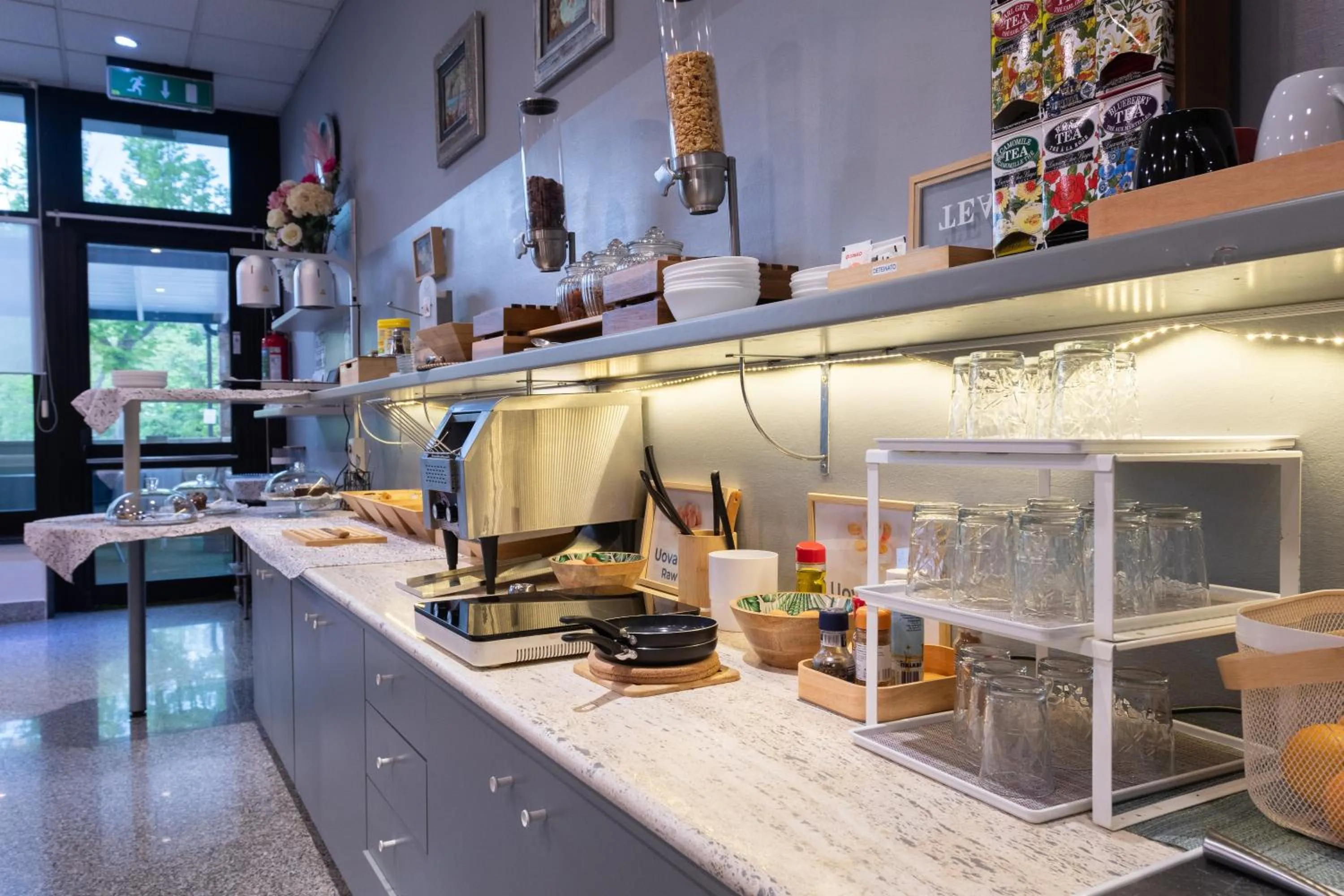 Breakfast in Hotel Baffo Rosso