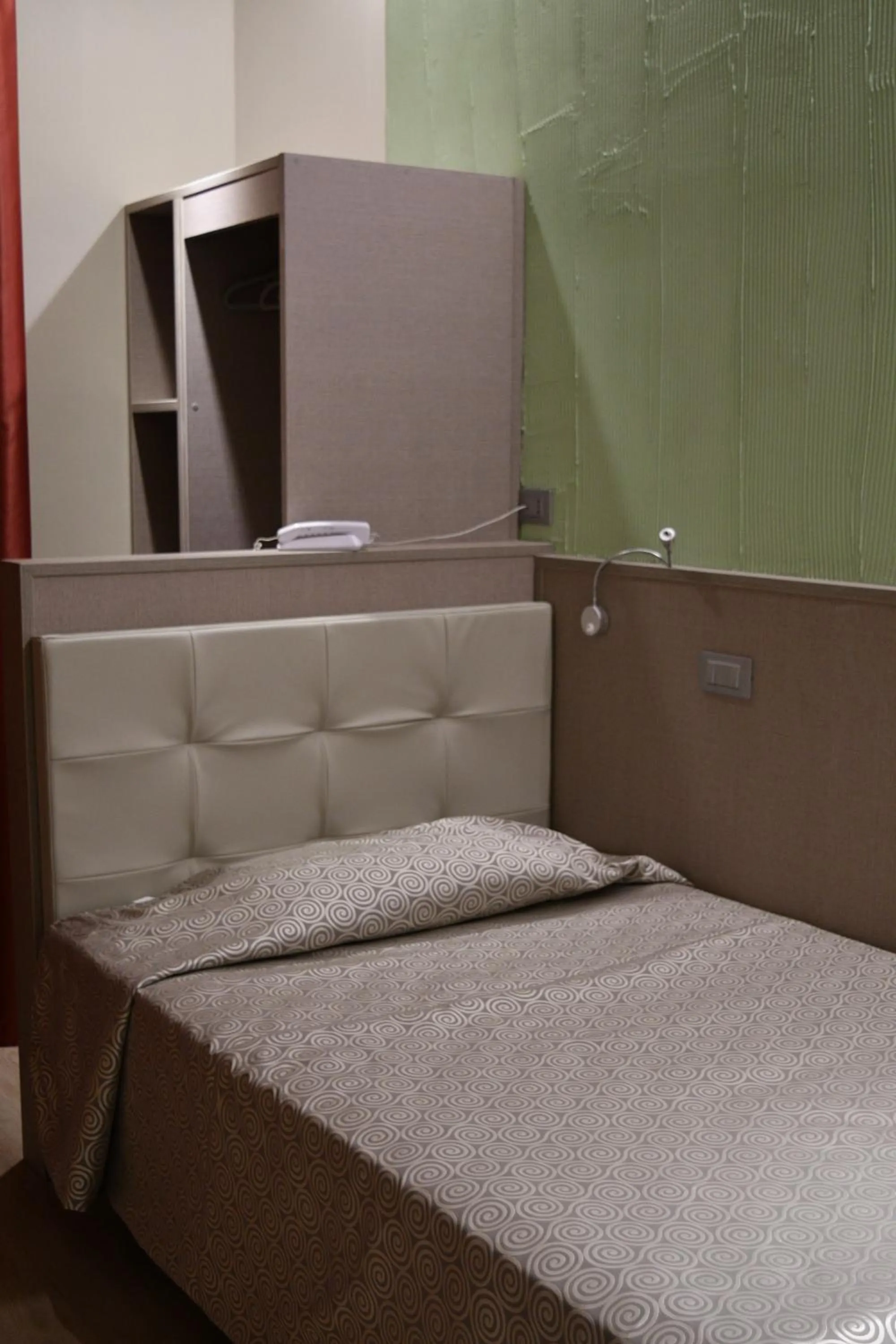 Bed in Hotel Baffo Rosso