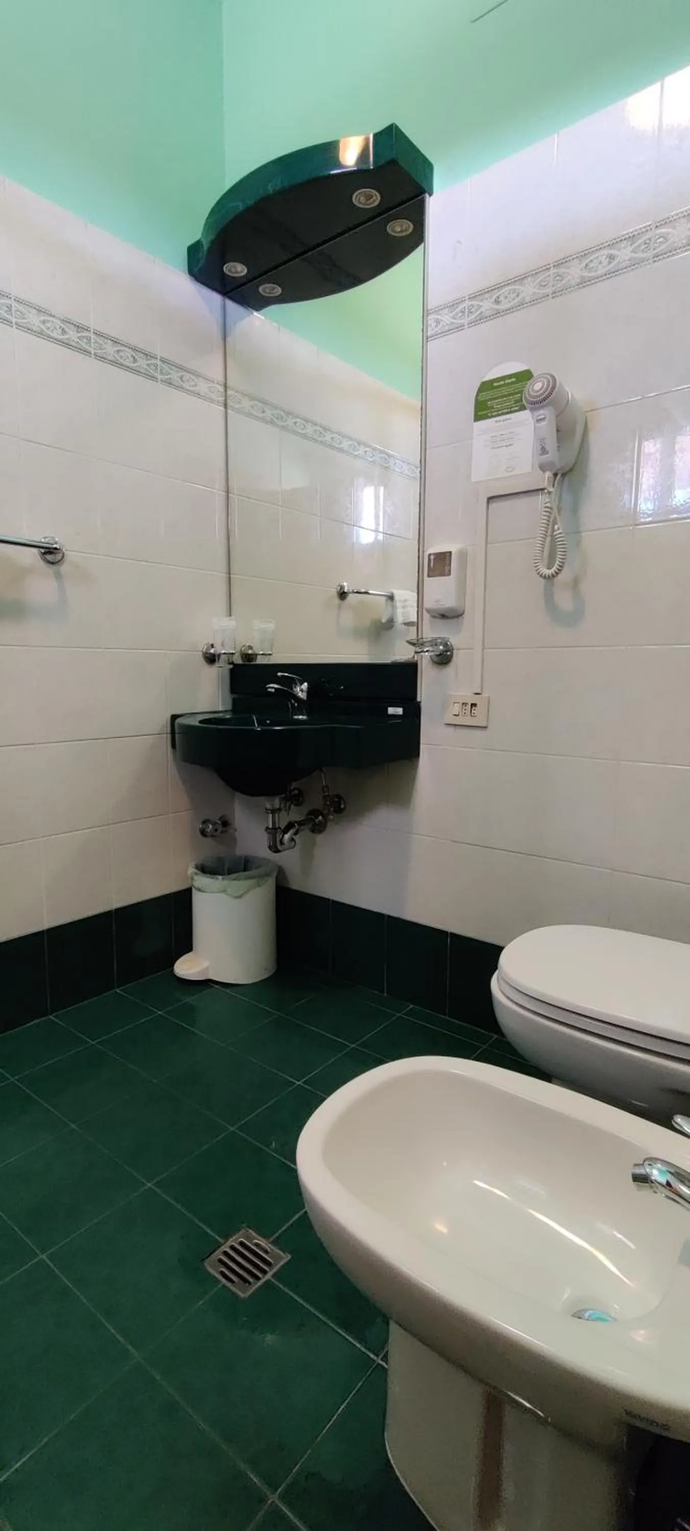 Bathroom in Hotel Baffo Rosso