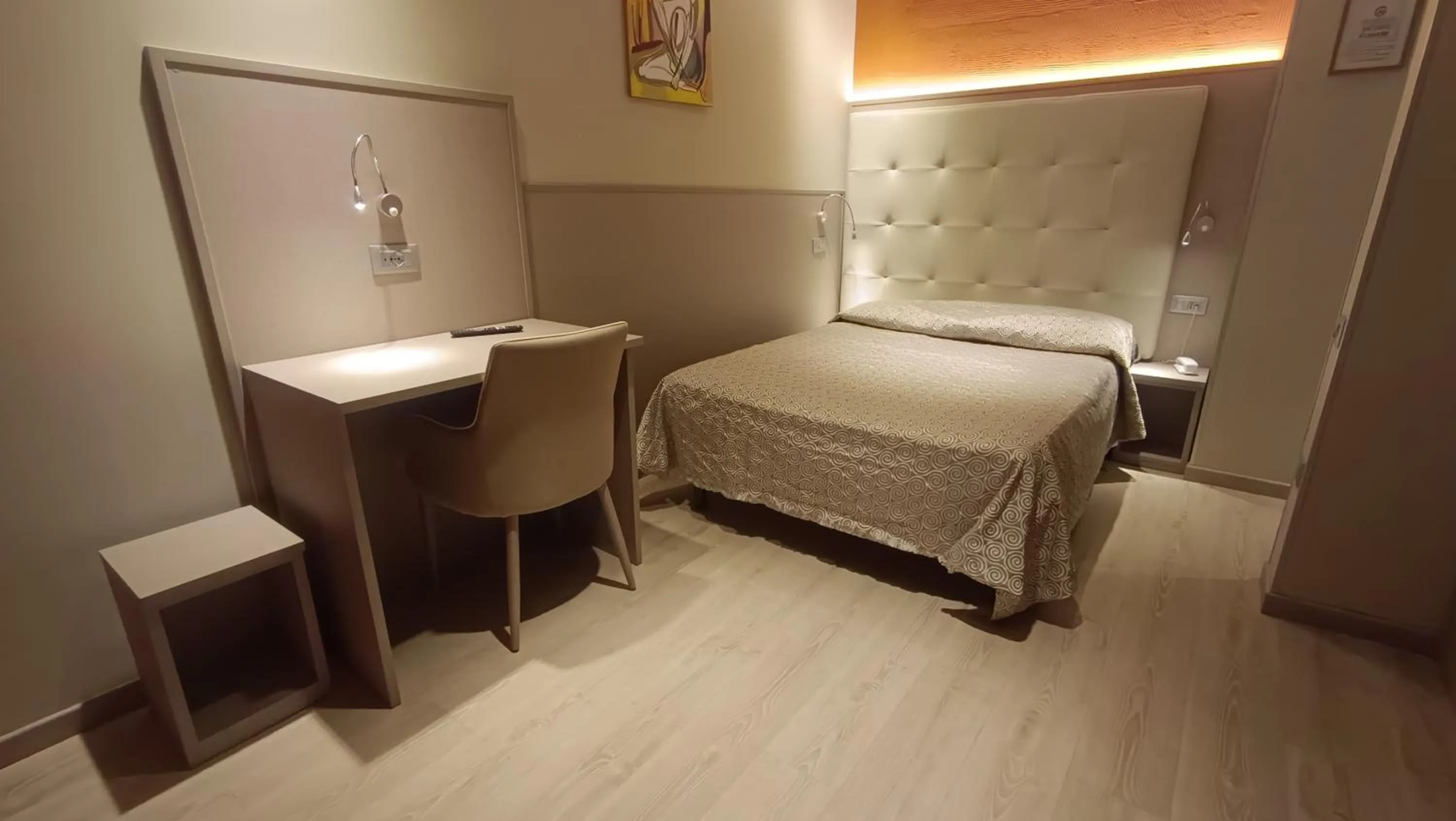 Photo of the whole room, Bed in Hotel Baffo Rosso