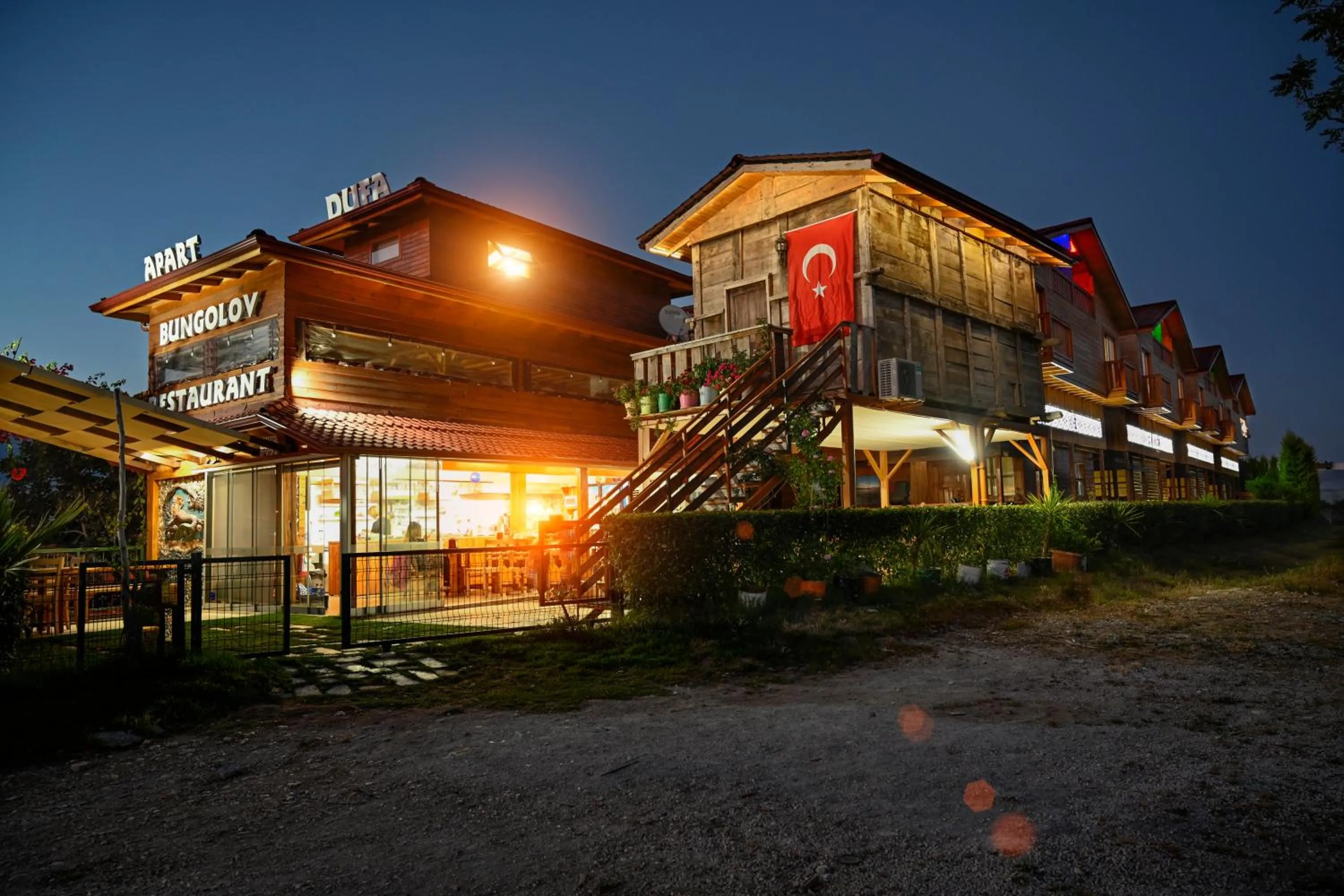 Property building in Apart Demre Dufa Bungolow