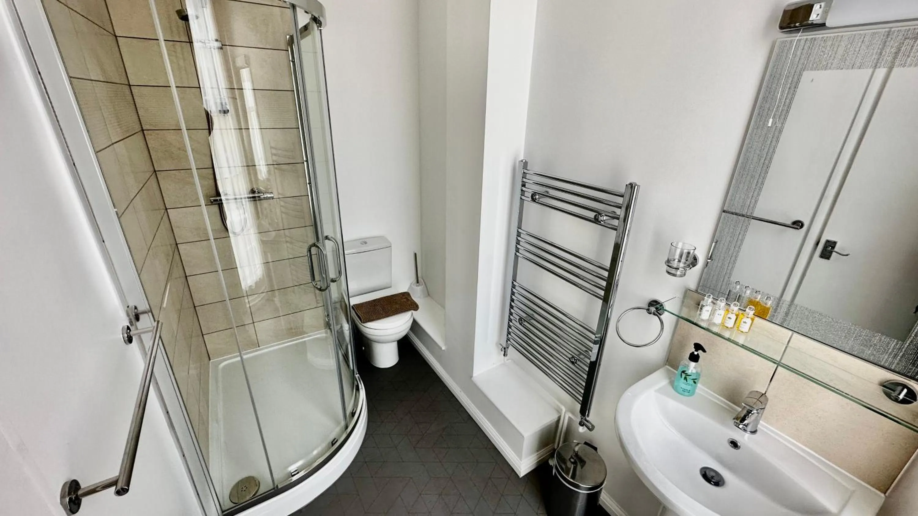 Shower in Andorra Guest Accommodation