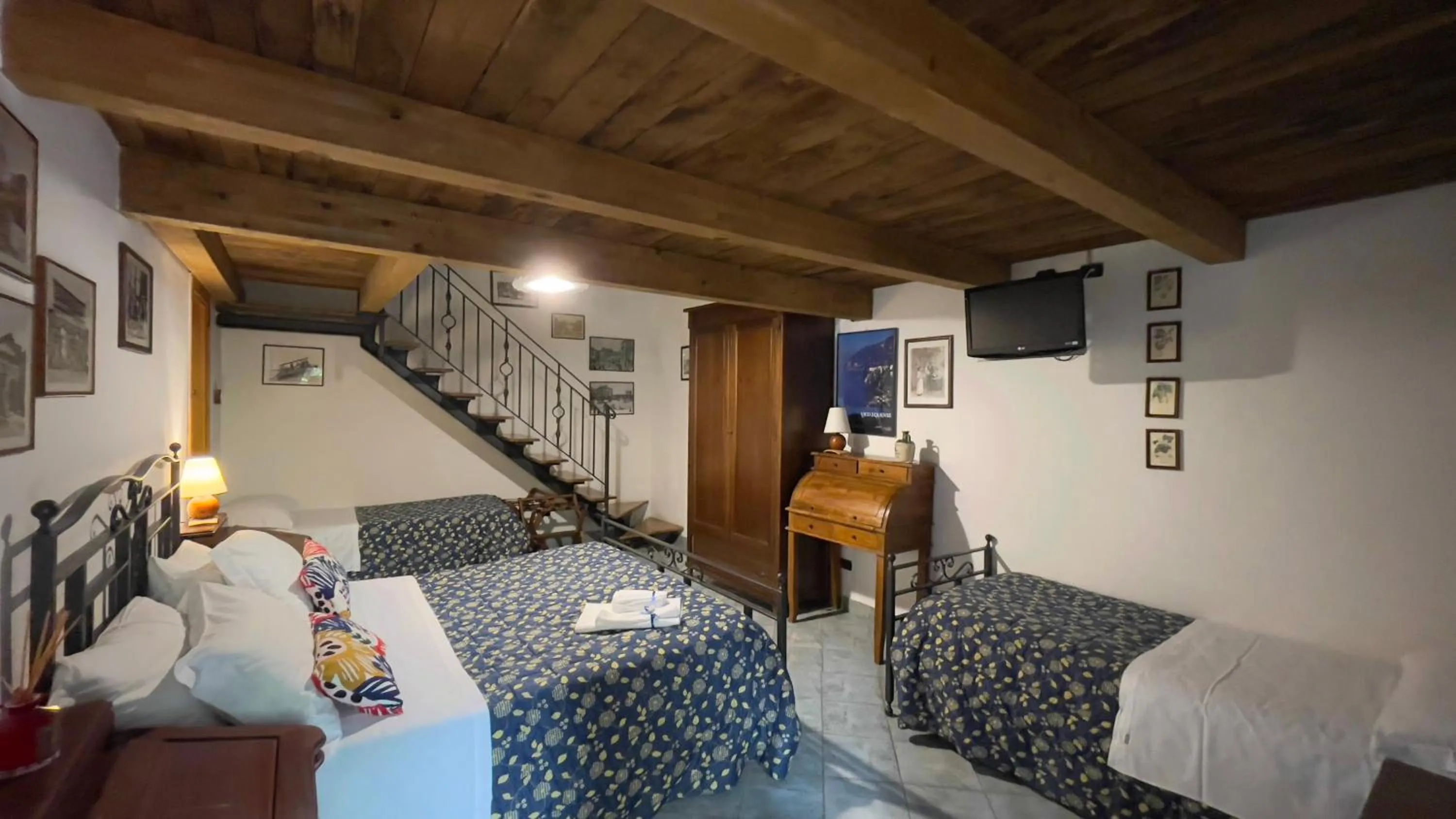 Bed in Agriturismo La Casa Del Ghiro