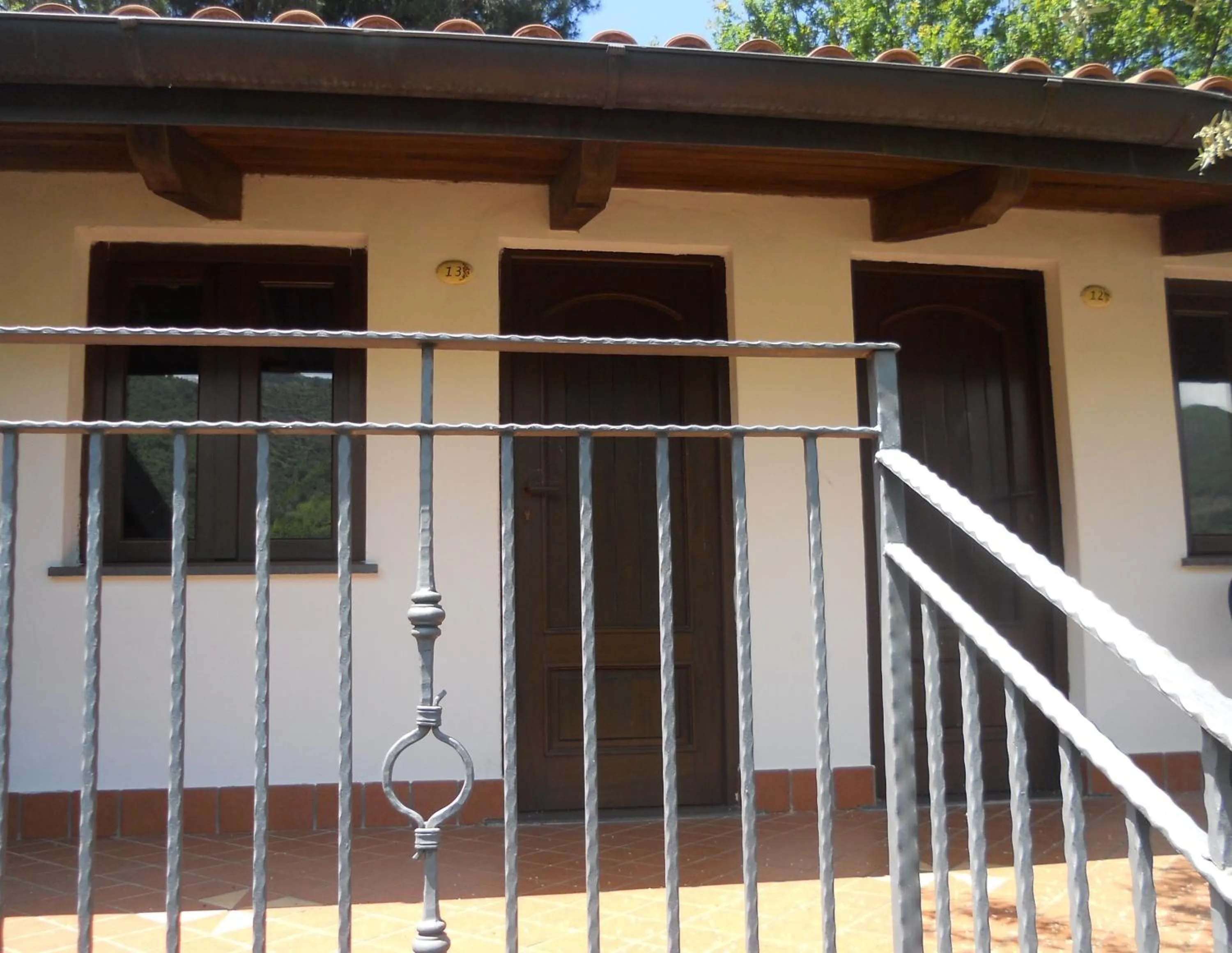 Balcony/Terrace in Agriturismo La Casa Del Ghiro