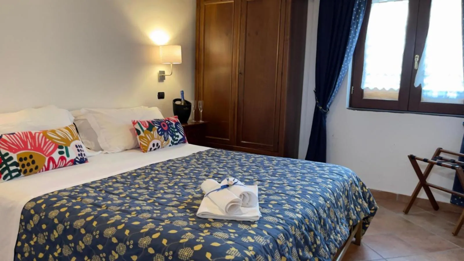 Bed in Agriturismo La Casa Del Ghiro