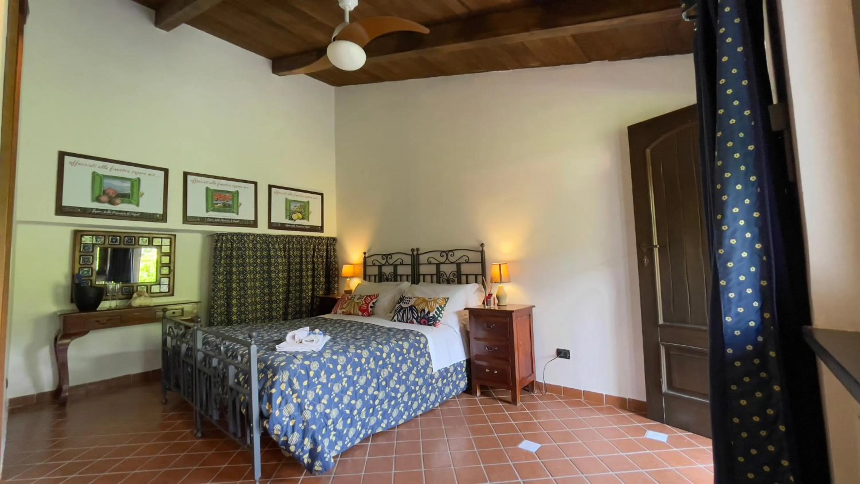 Bed in Agriturismo La Casa Del Ghiro