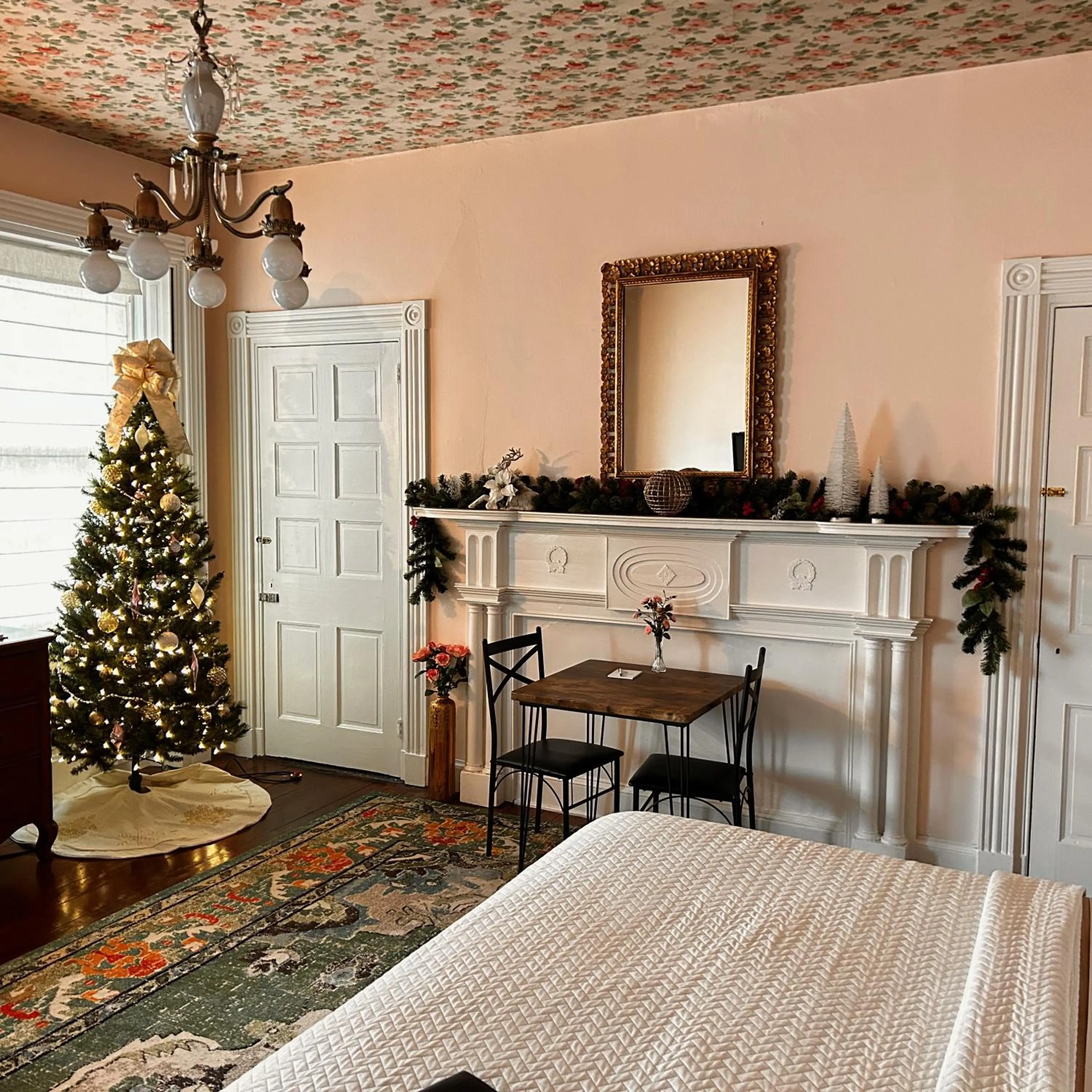 Decorative detail in Carlisle House Bed and Breakfast