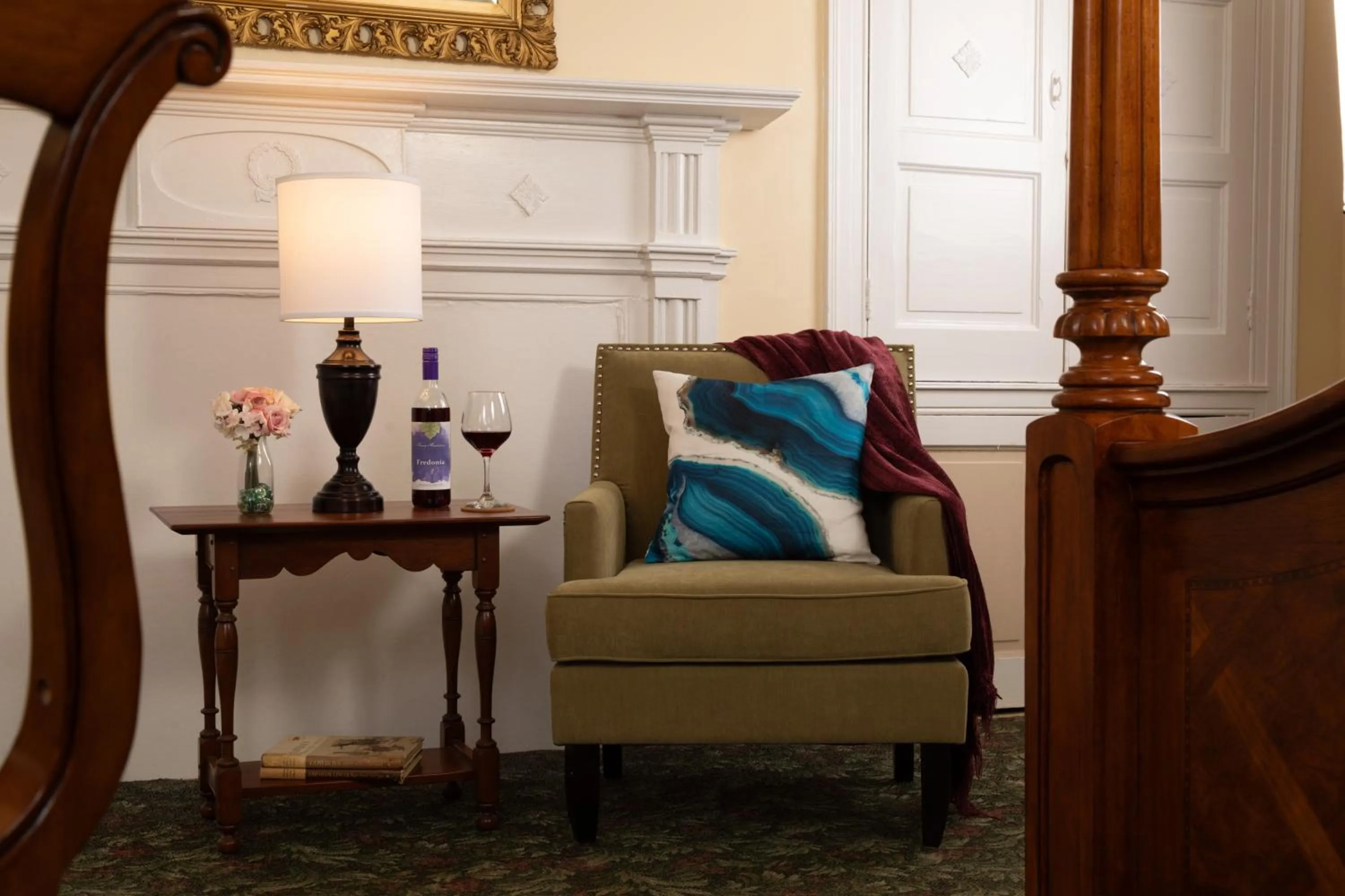Seating area in Carlisle House Bed and Breakfast