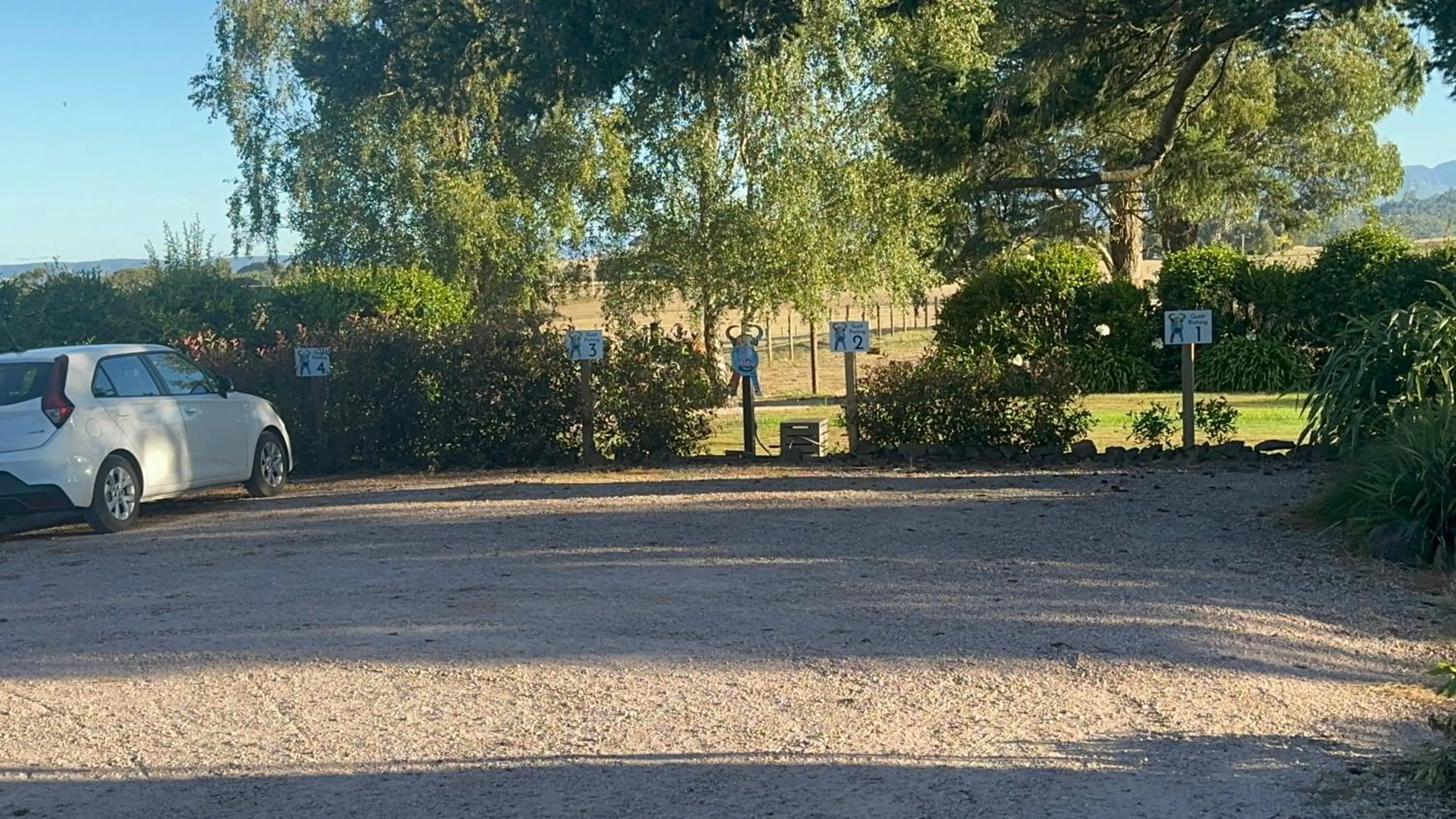 Parking in Glencoe Country Bed and Breakfast