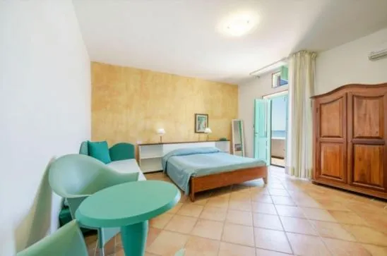 Bed in Hotel La Corricella