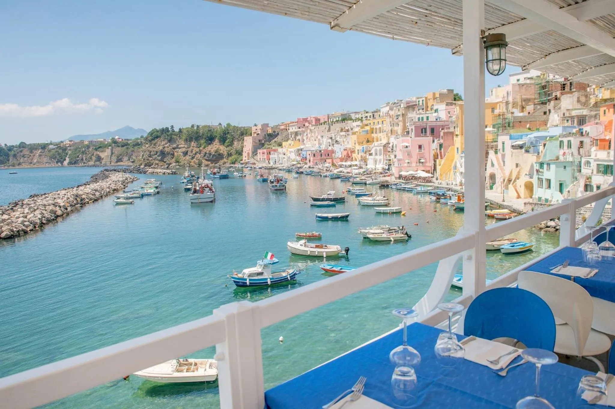 Restaurant/places to eat in Hotel La Corricella