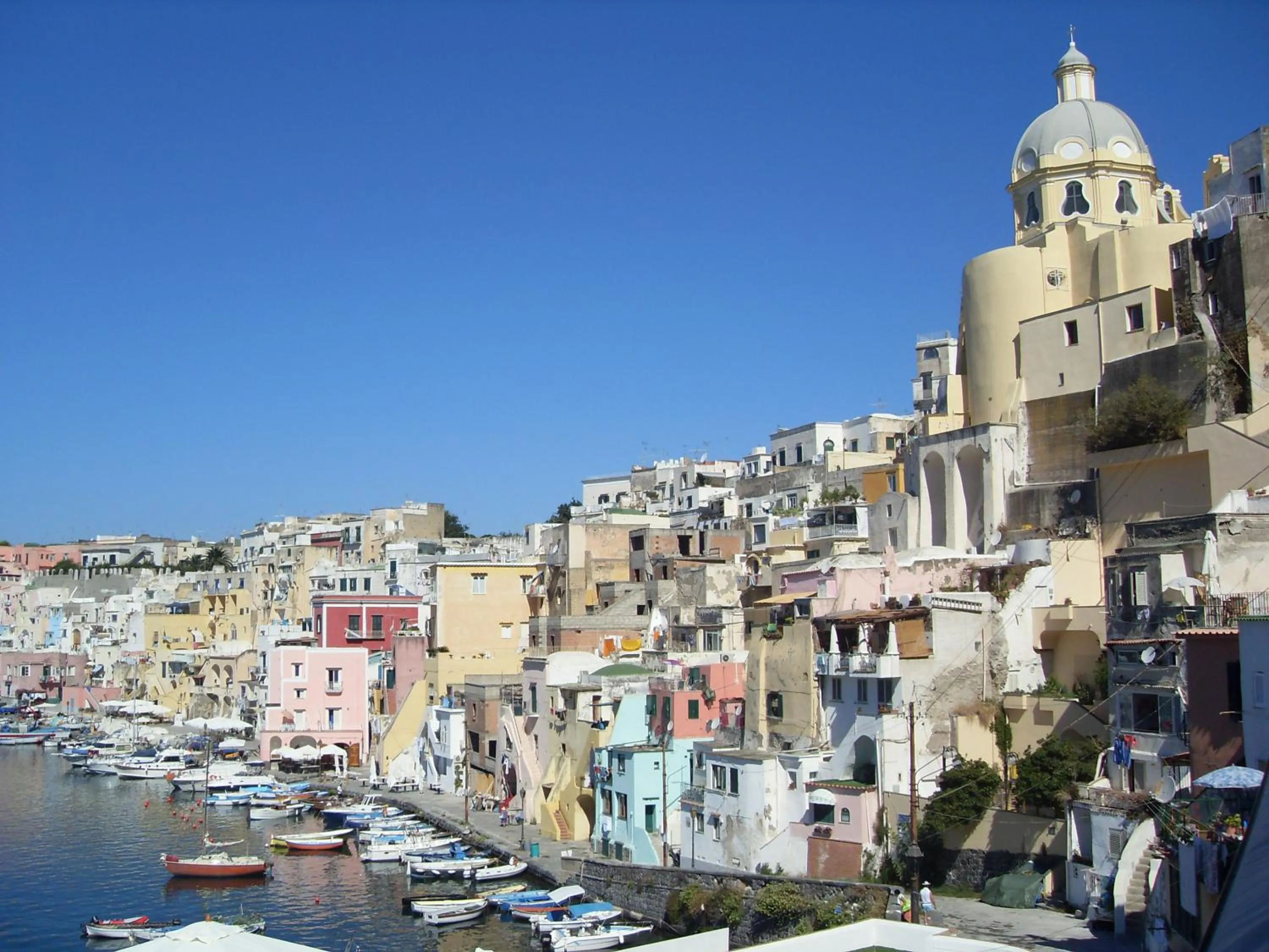 City view in Hotel La Corricella