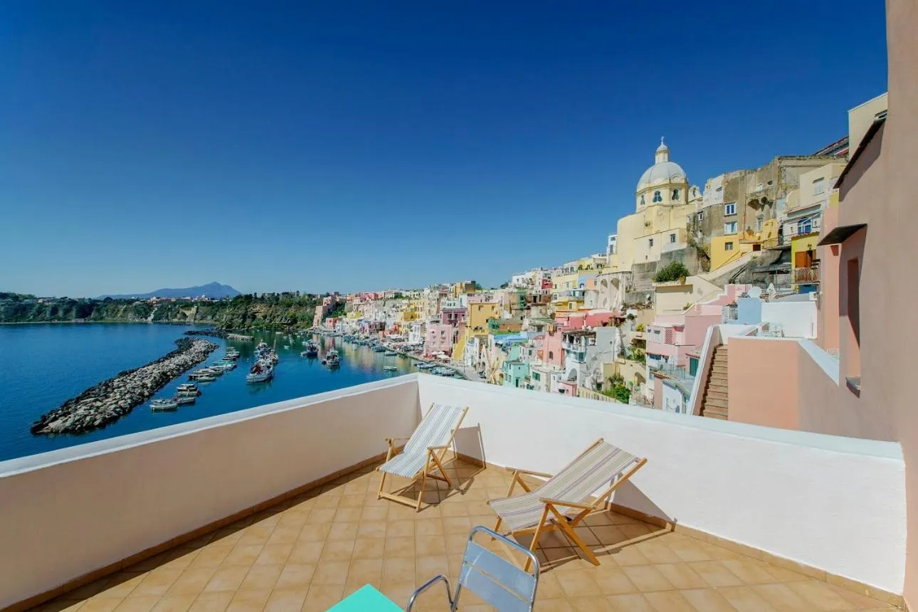 Balcony/Terrace in Hotel La Corricella