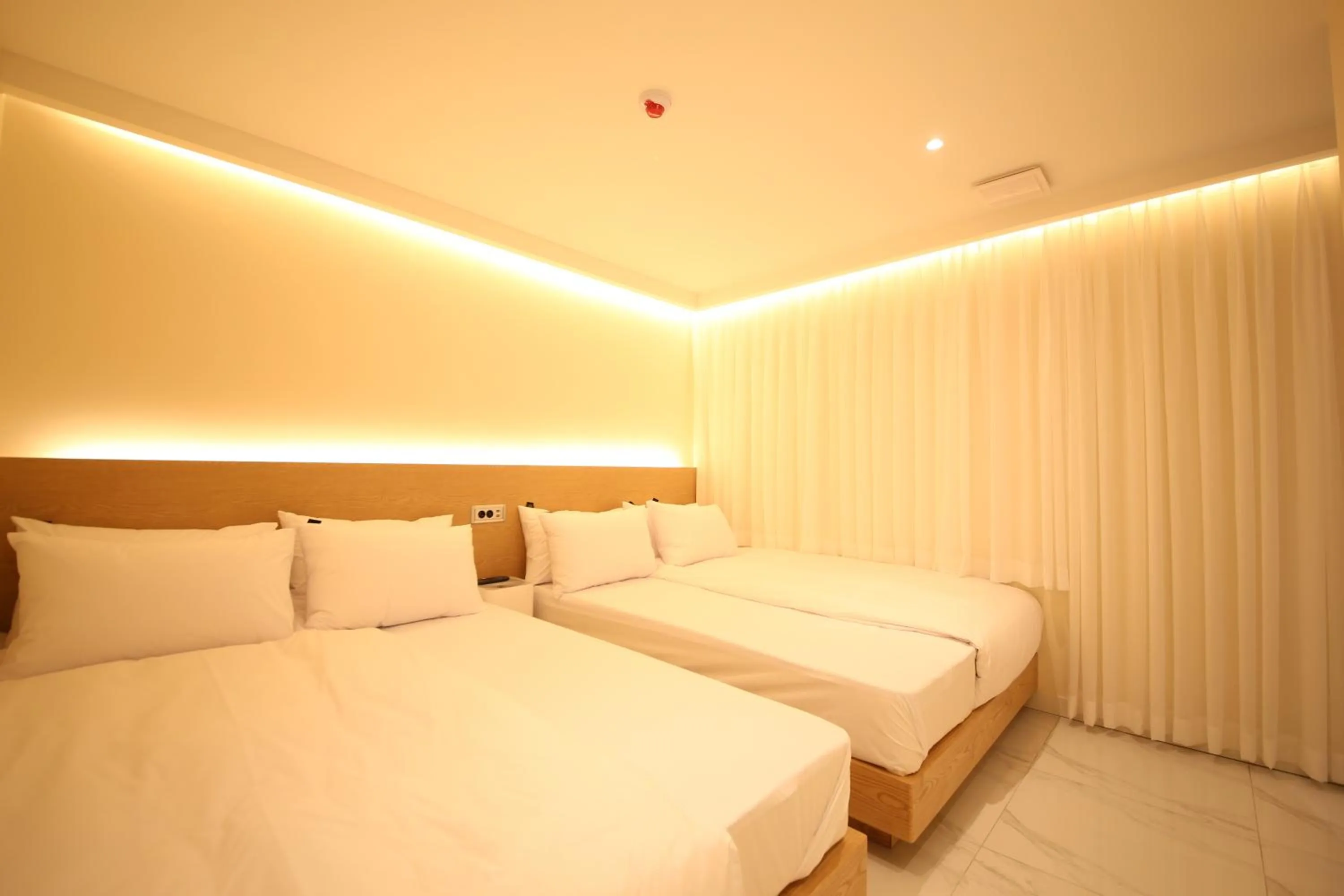 Bed in Hotel Vantt