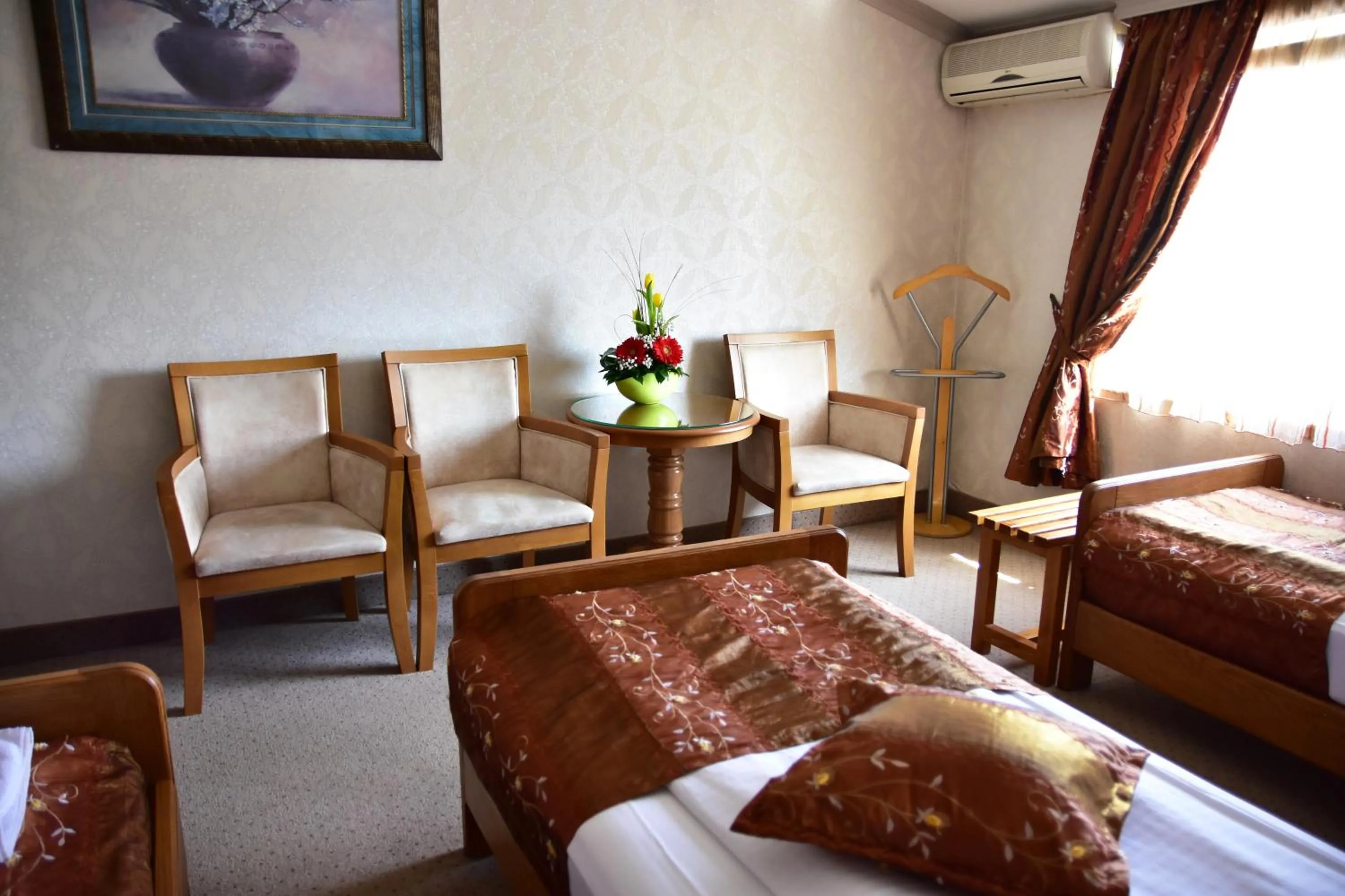 Bed in Garni Hotel Lav