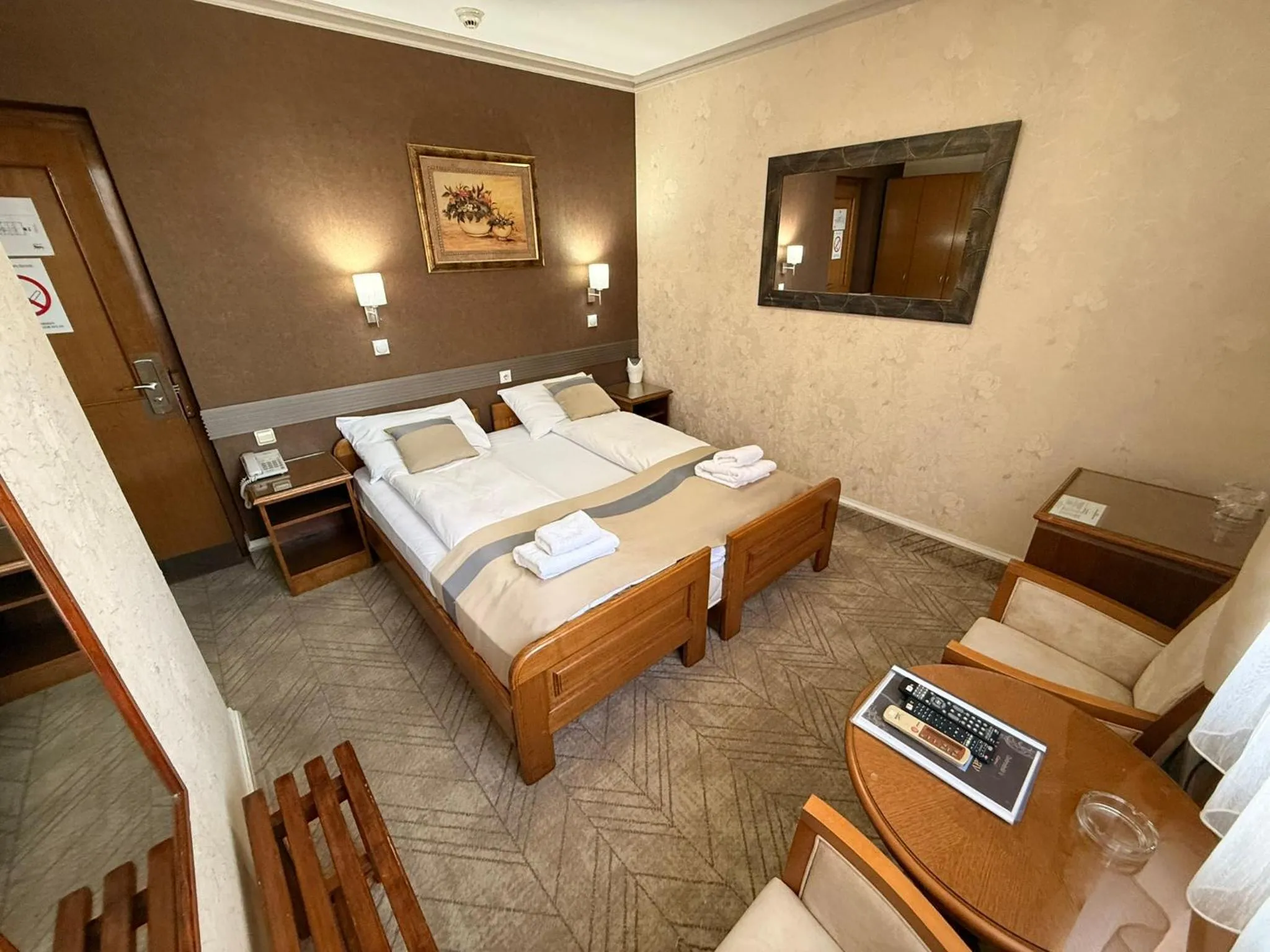 Bedroom, Bed in Garni Hotel Lav