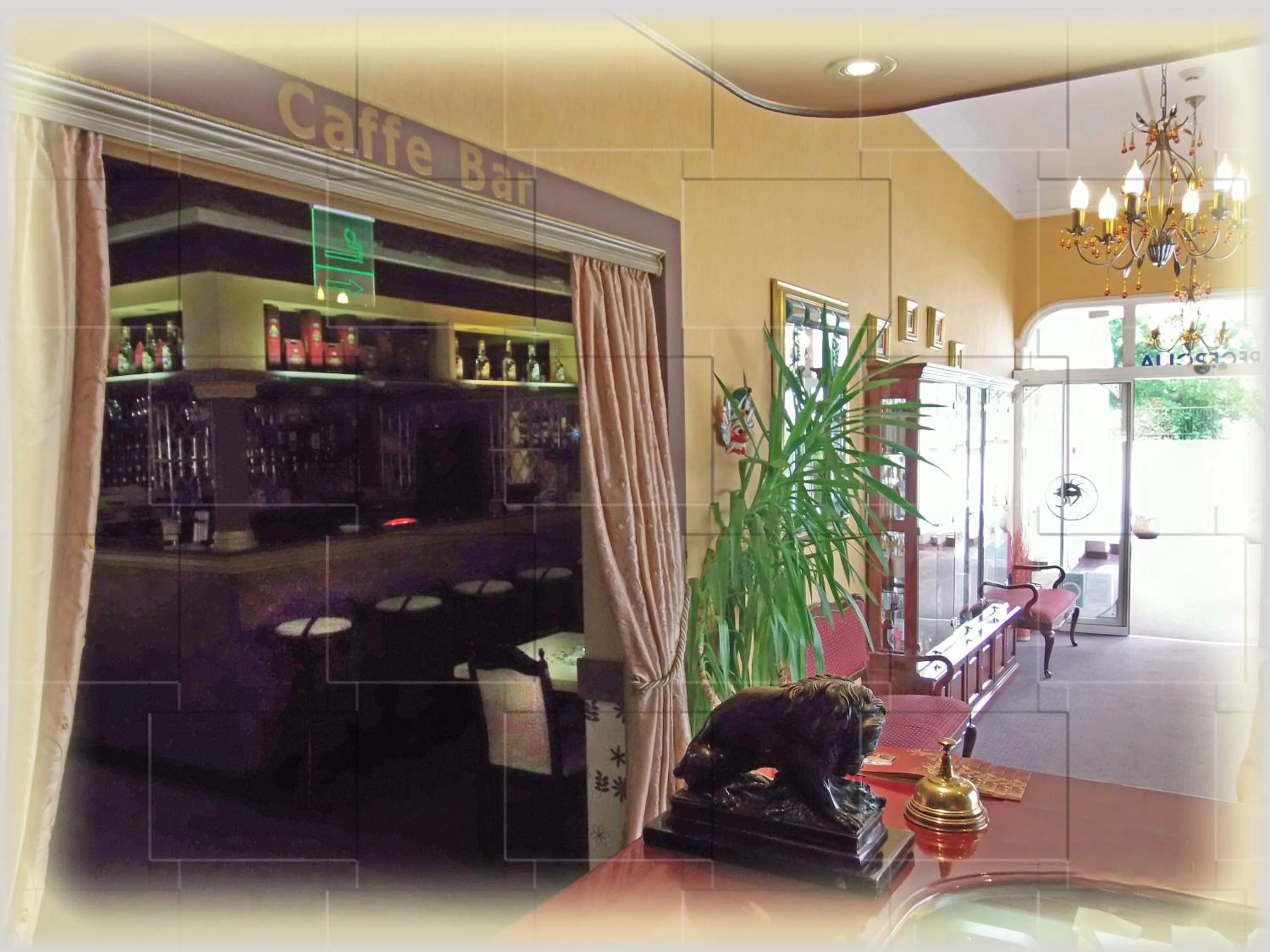 Lobby or reception in Garni Hotel Lav