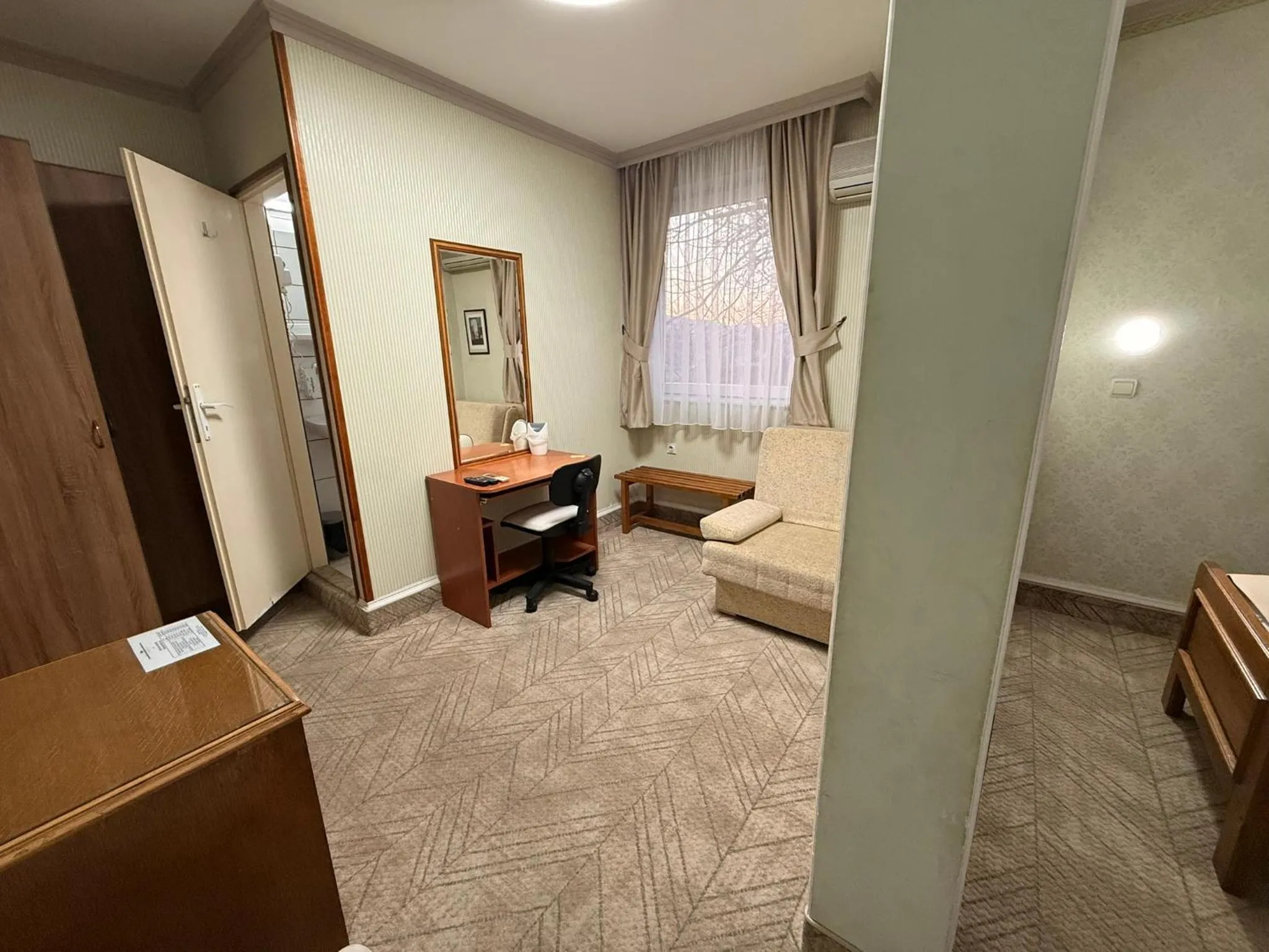 Seating area, Bed in Garni Hotel Lav