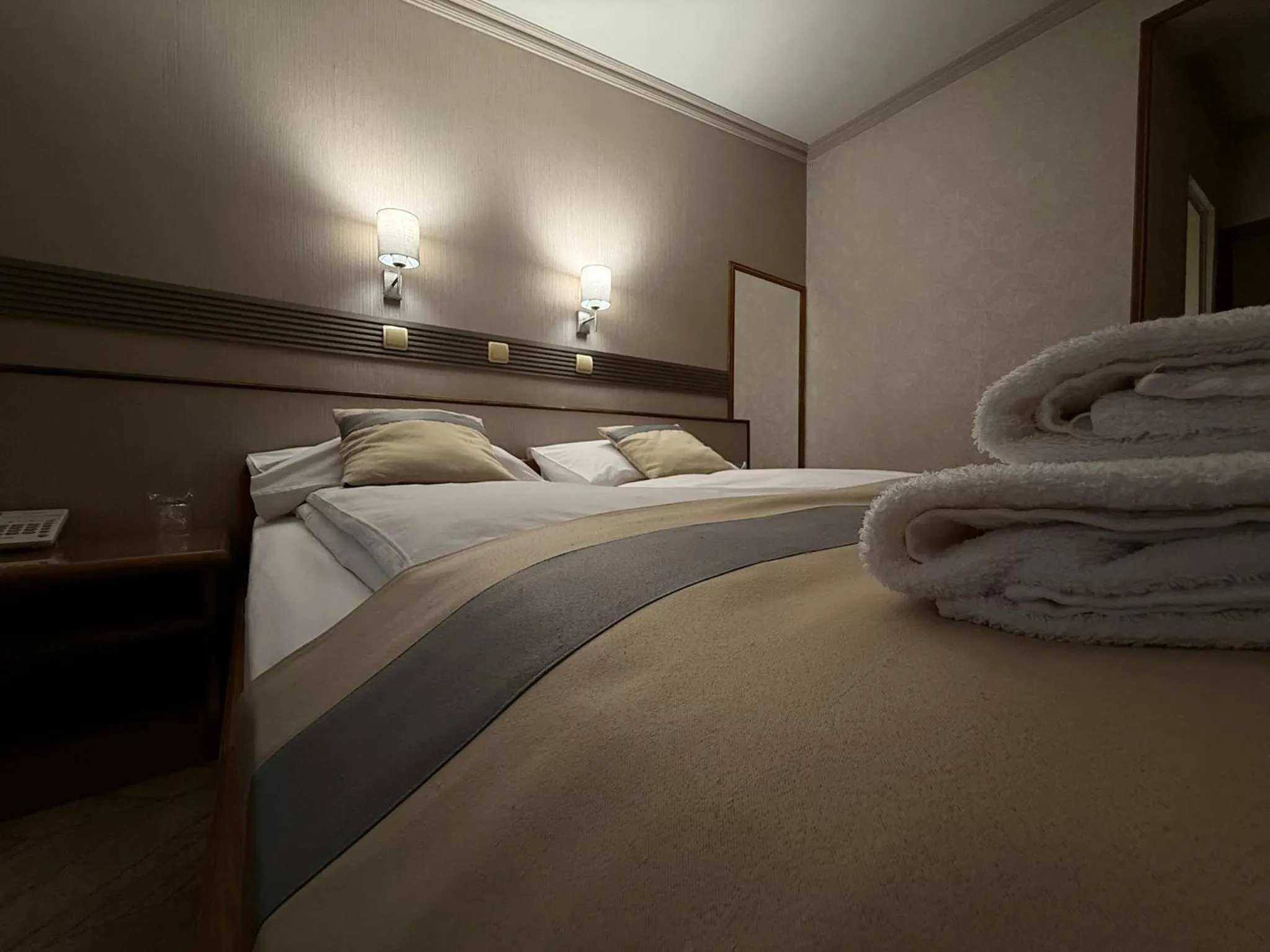 Bedroom, Bed in Garni Hotel Lav