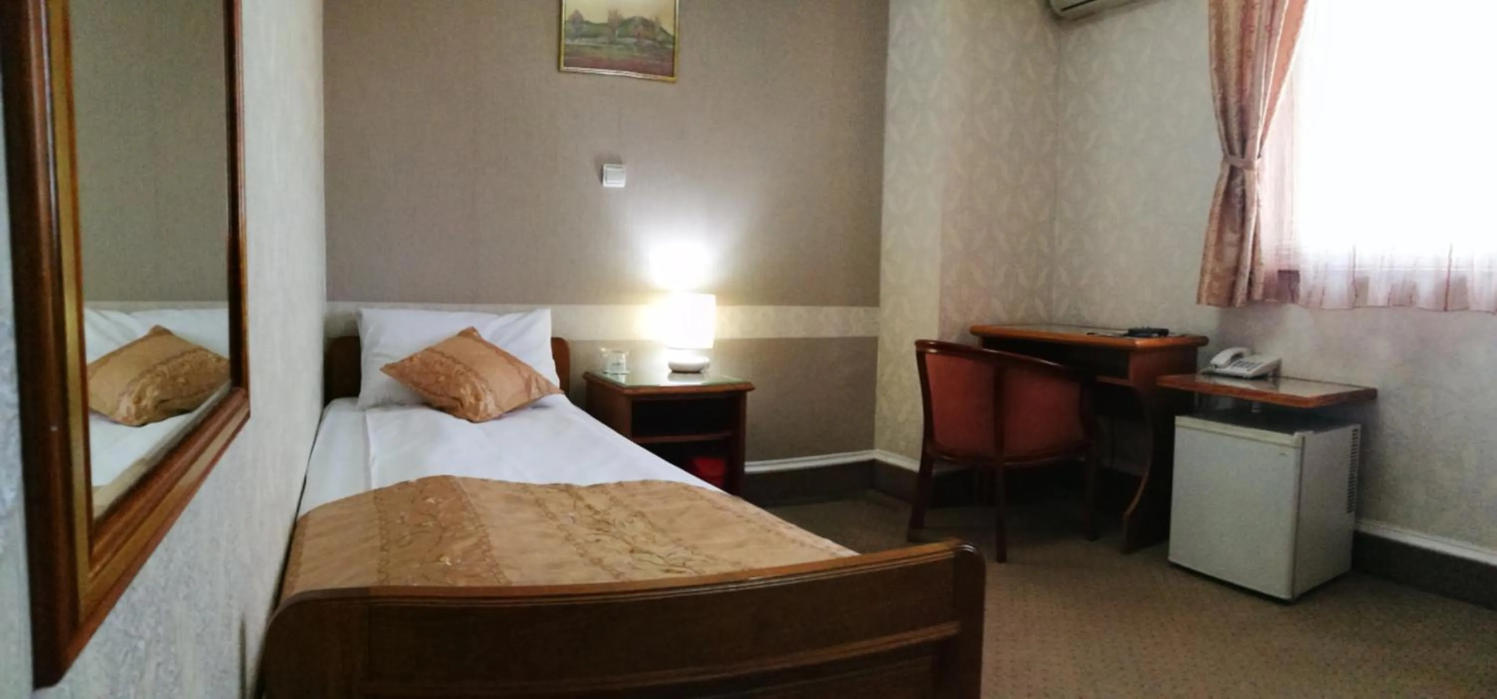 Bed in Garni Hotel Lav