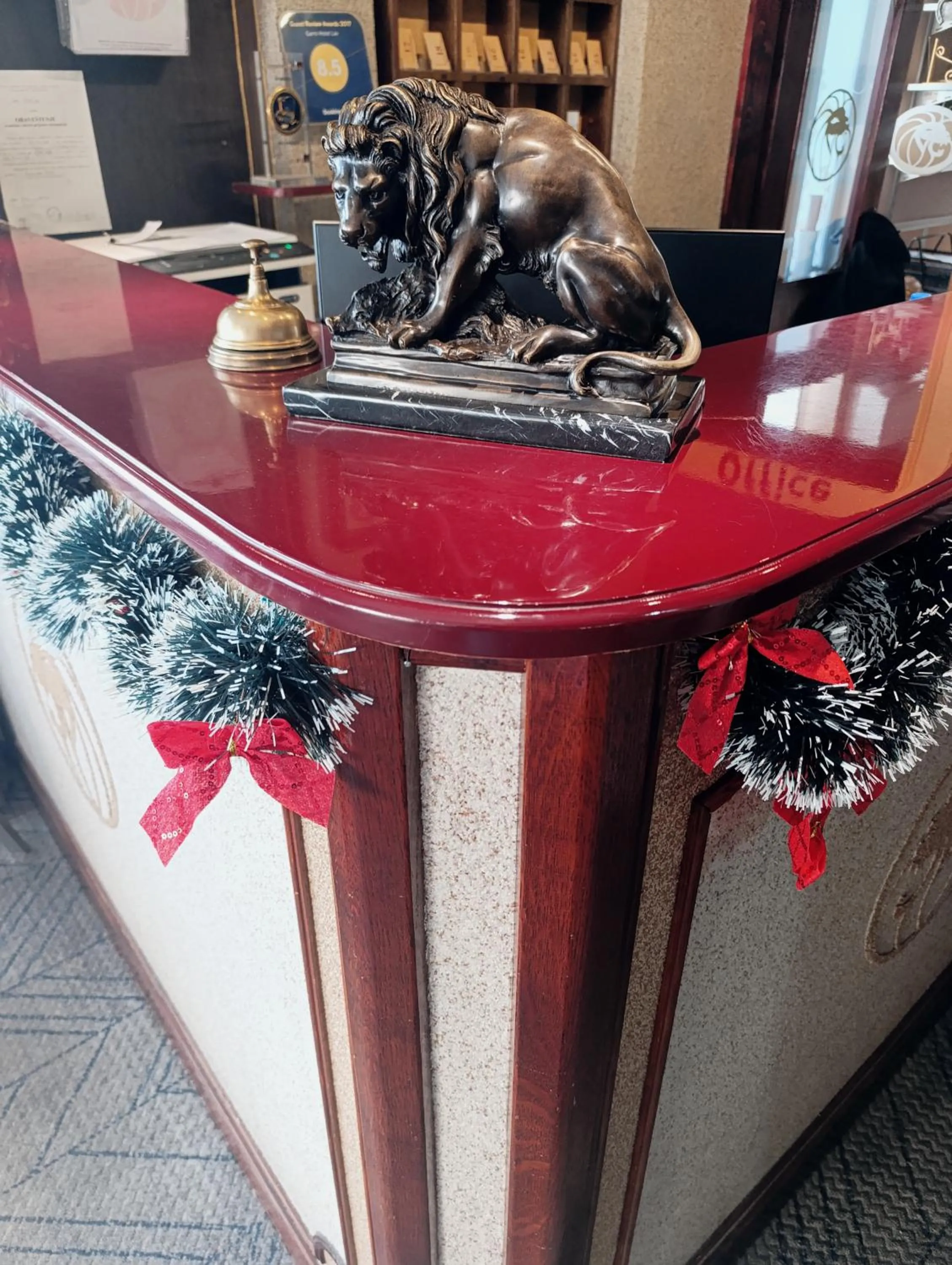 Lobby or reception in Garni Hotel Lav