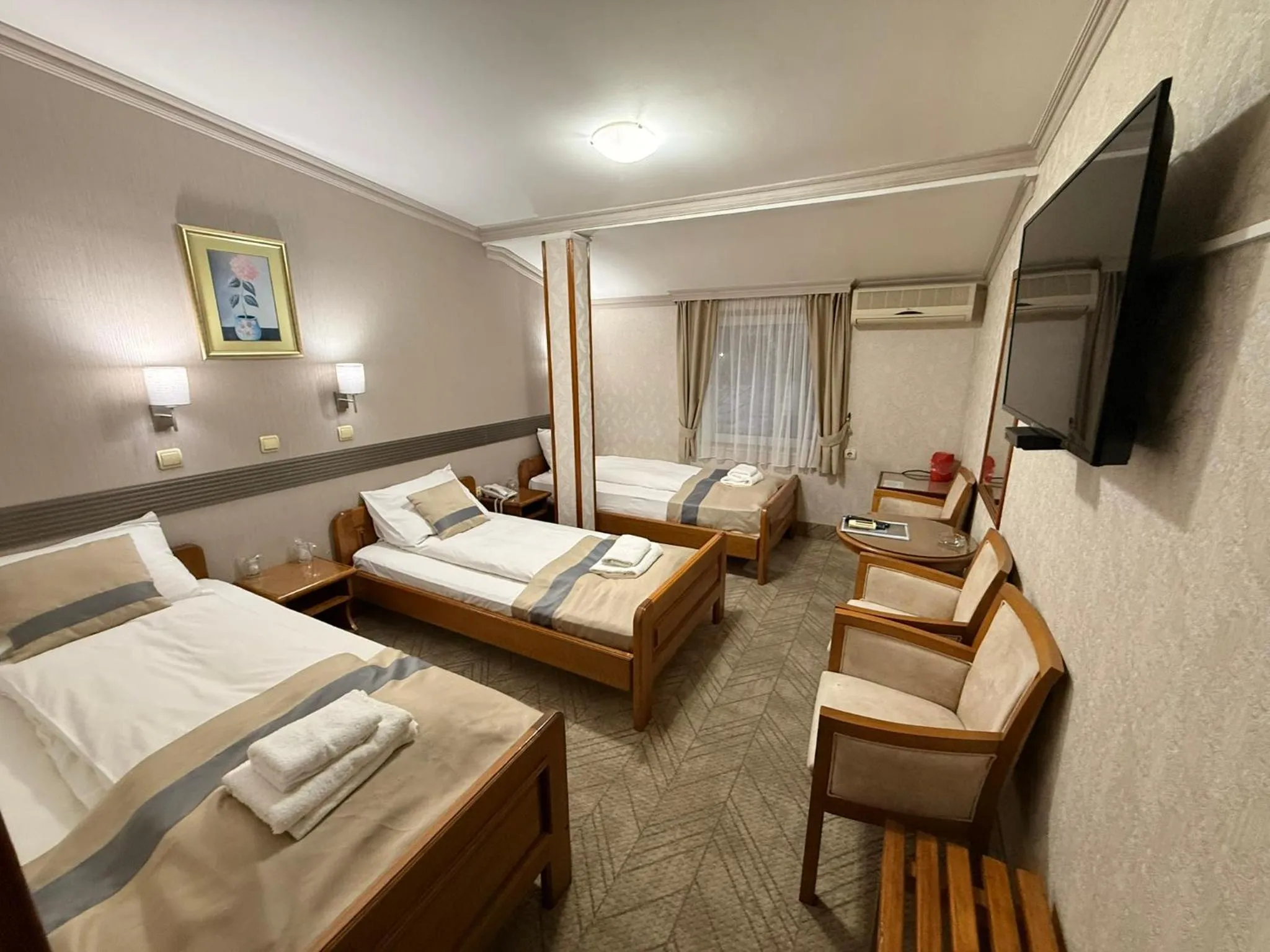 Bedroom, Bed in Garni Hotel Lav