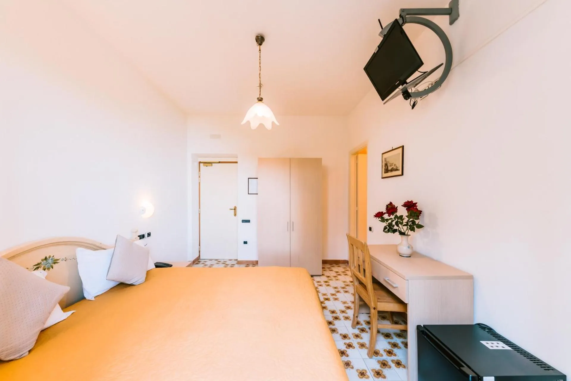 Bed in Hotel Villa Giuseppina