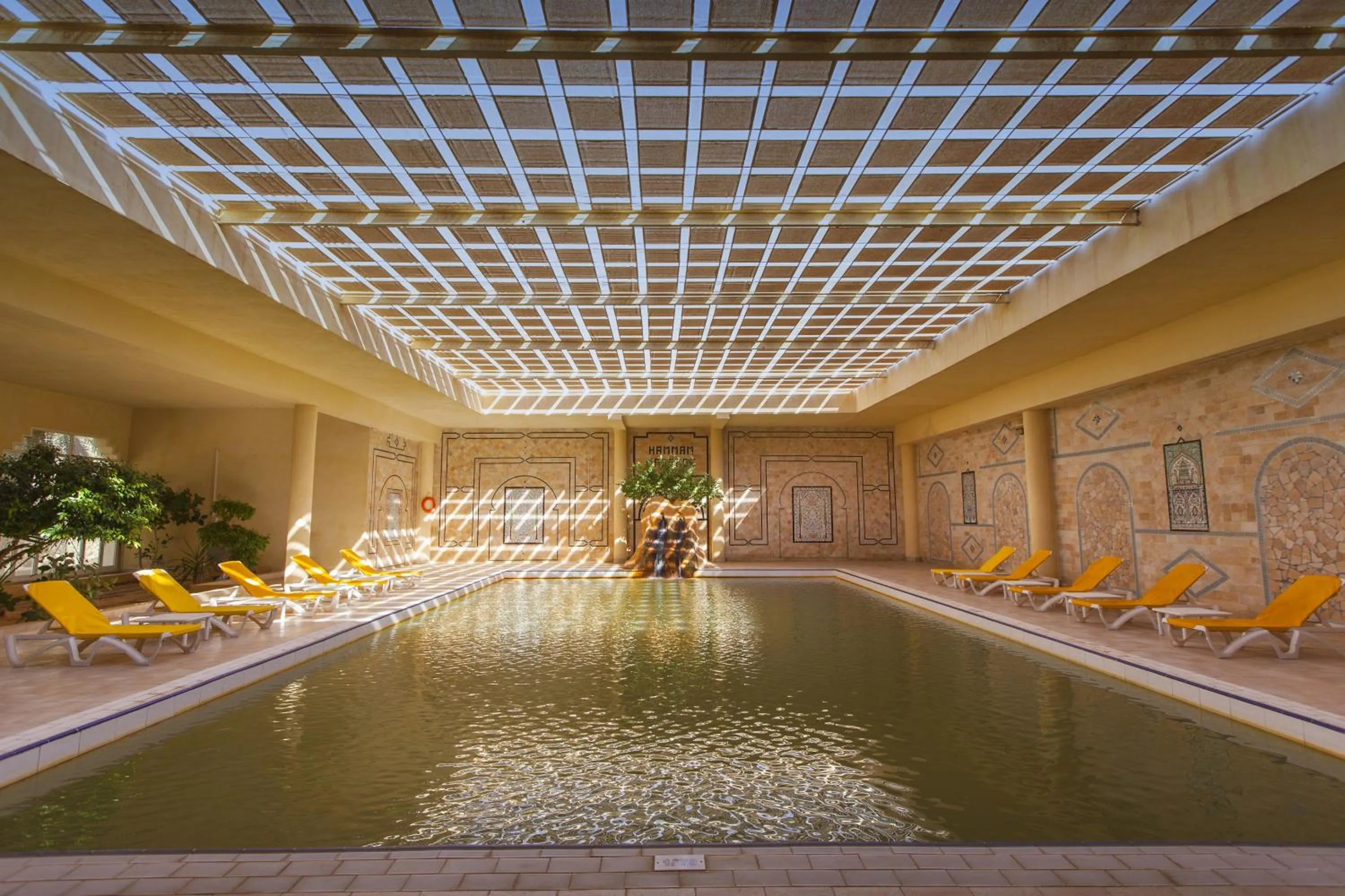 Hot Spring Bath in Sahara Douz