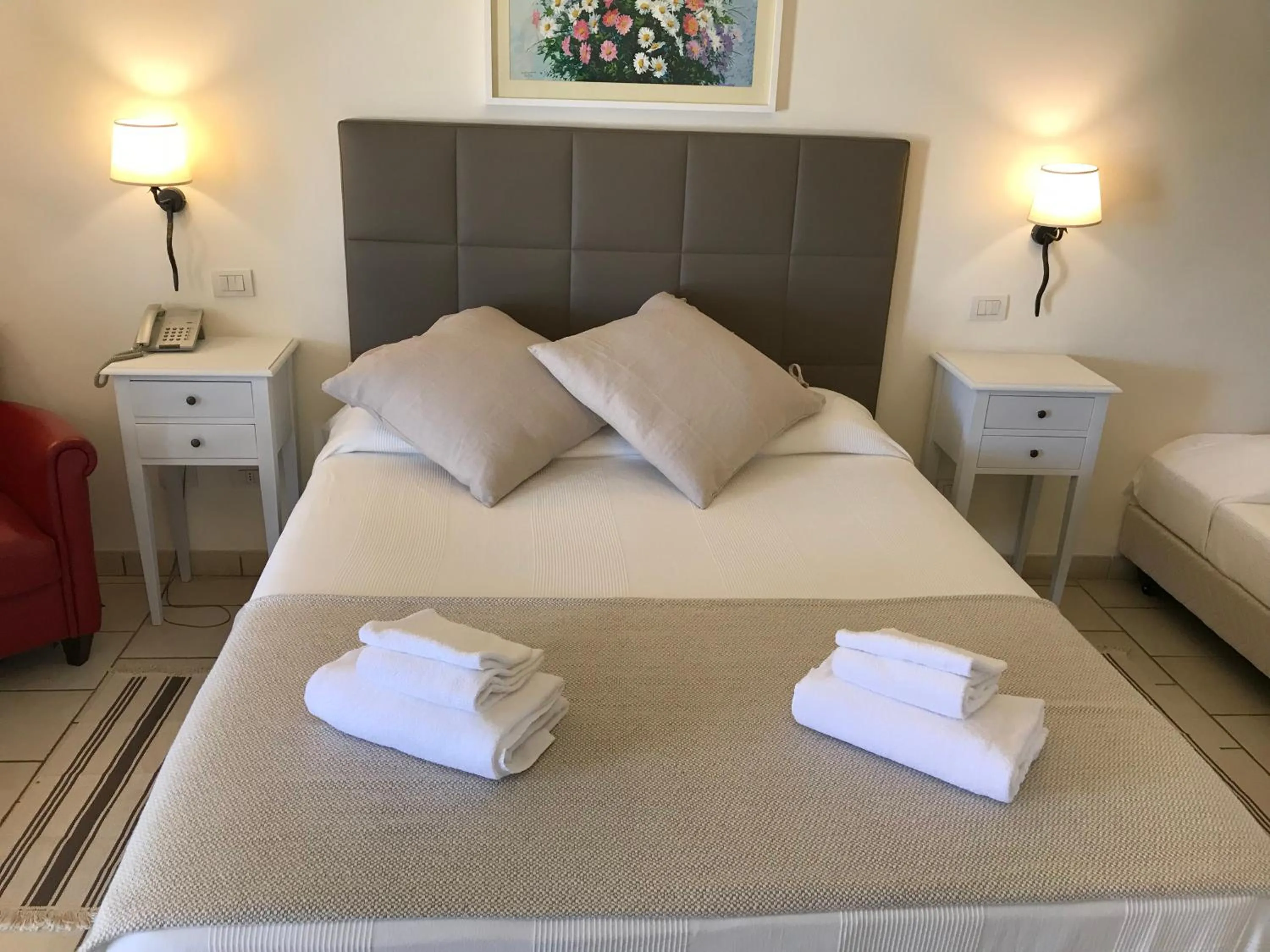 Bed in Relais Masseria Serritella