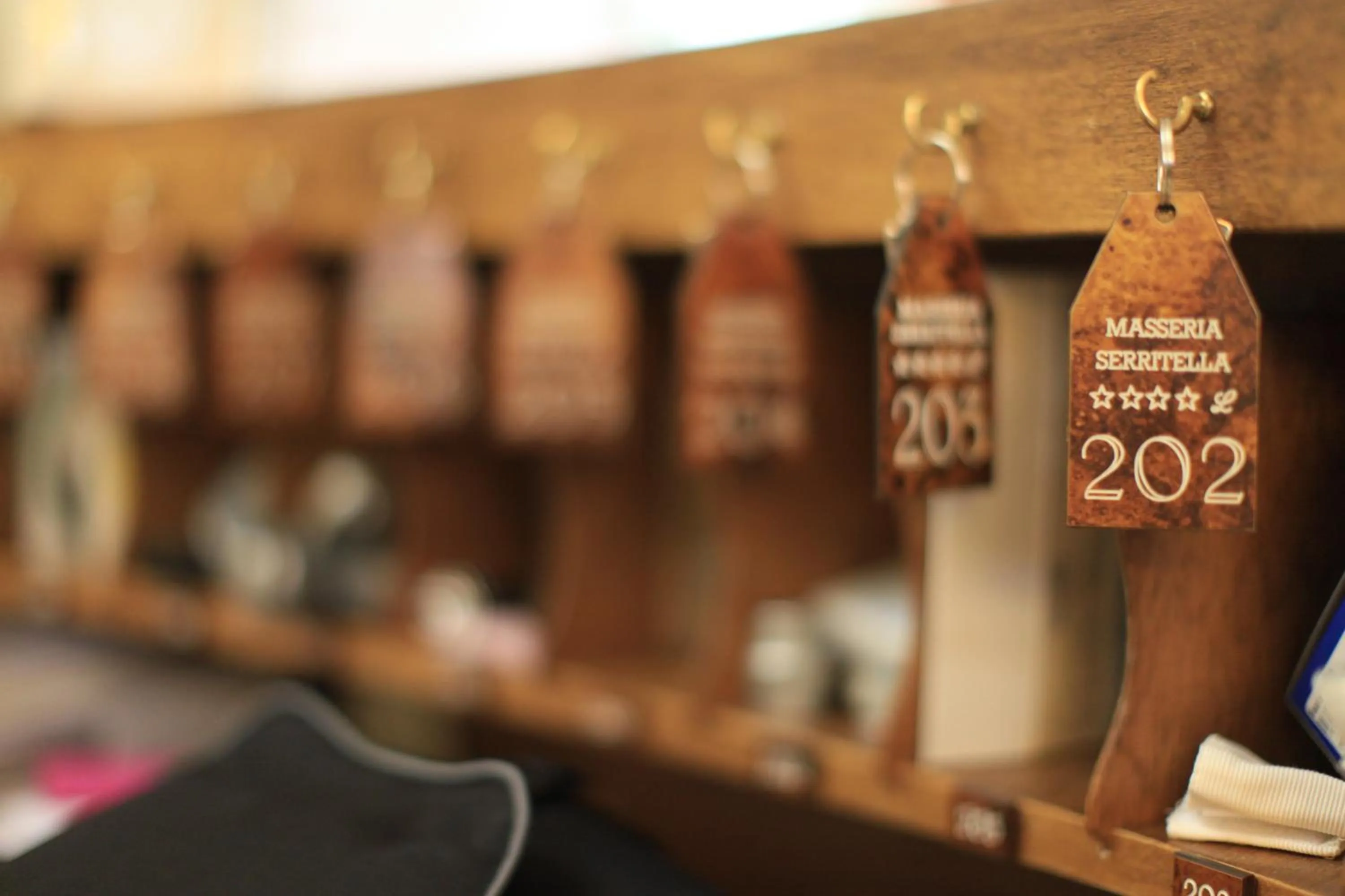 Lobby or reception in Relais Masseria Serritella