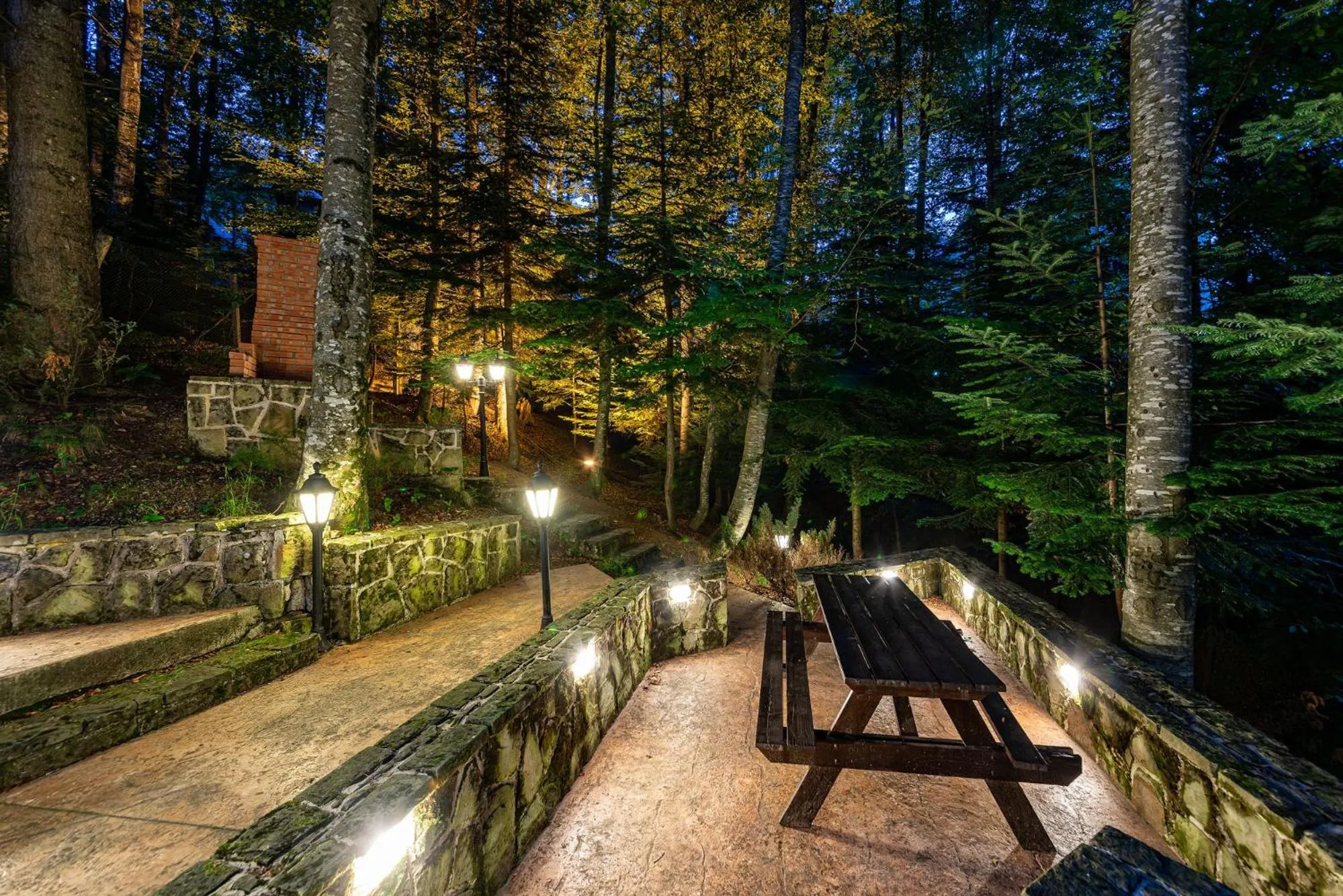 BBQ facilities in Hotel Regal