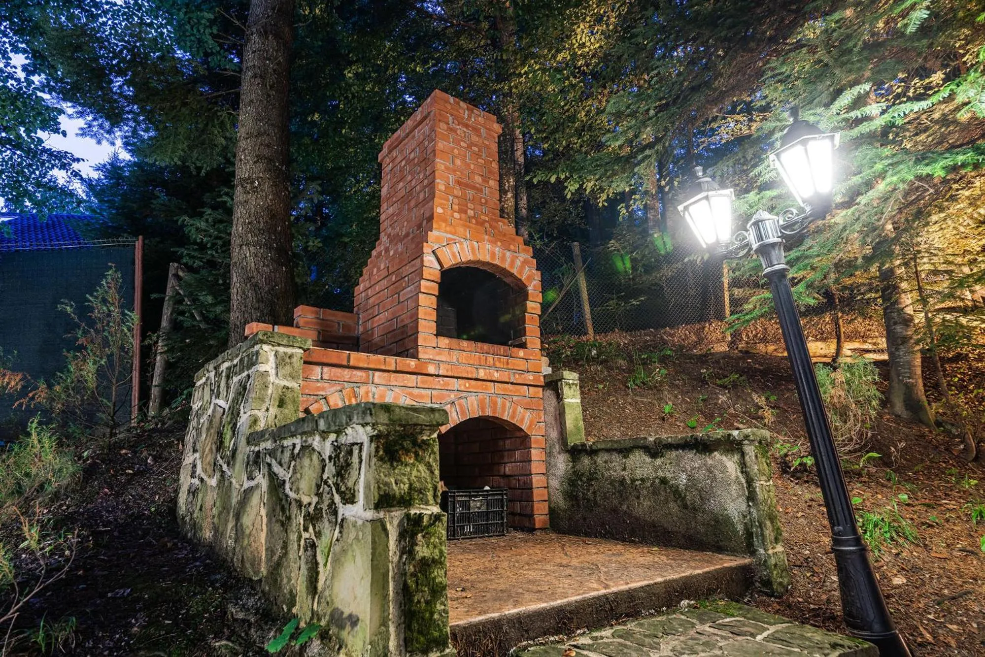 BBQ facilities in Hotel Regal