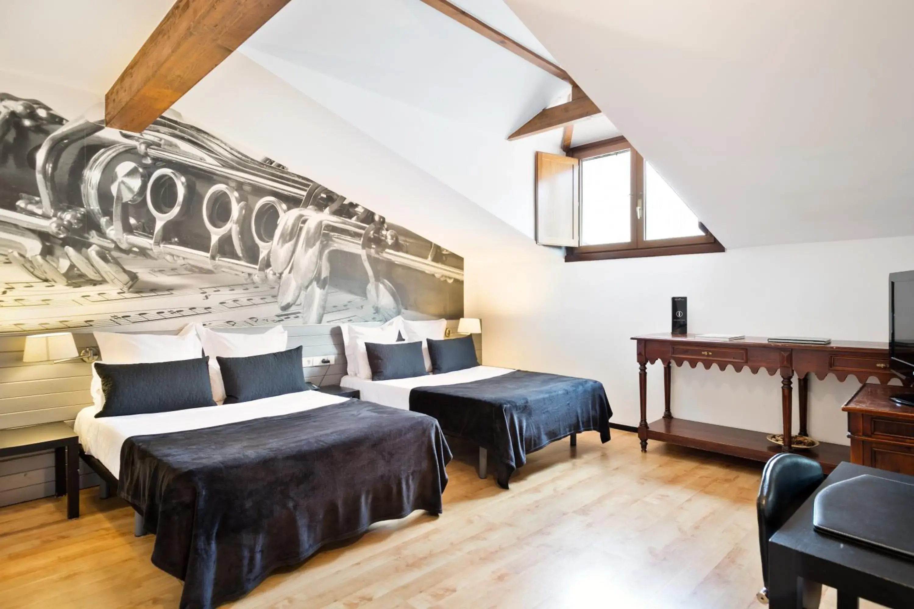 Triple Room in Abba Jazz Hotel Vitoria Triple Room in Abba Jazz Hotel Vitoria