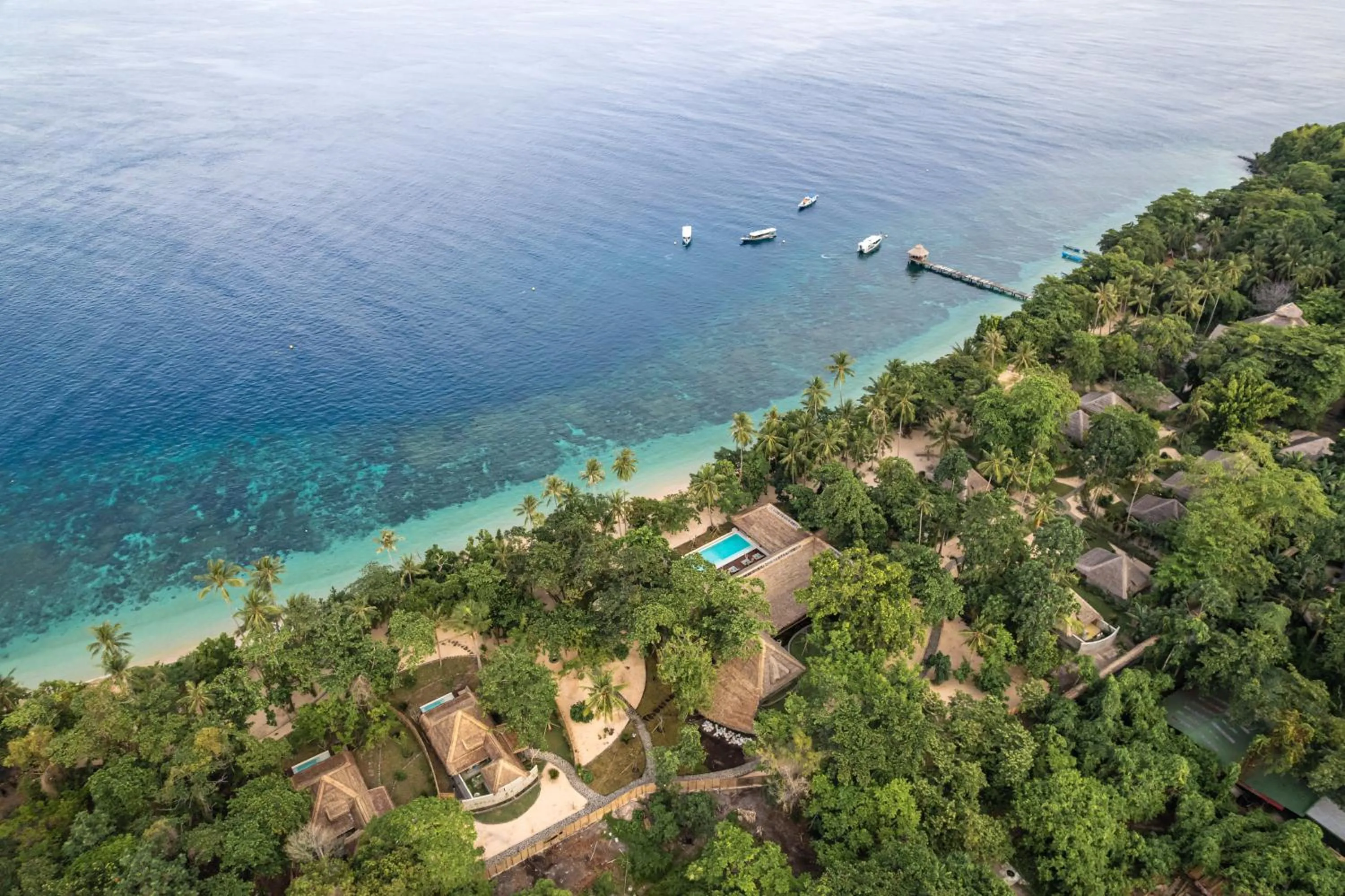 Bird's eye view in Coral Eye Boutique Resort and Marine Outpost