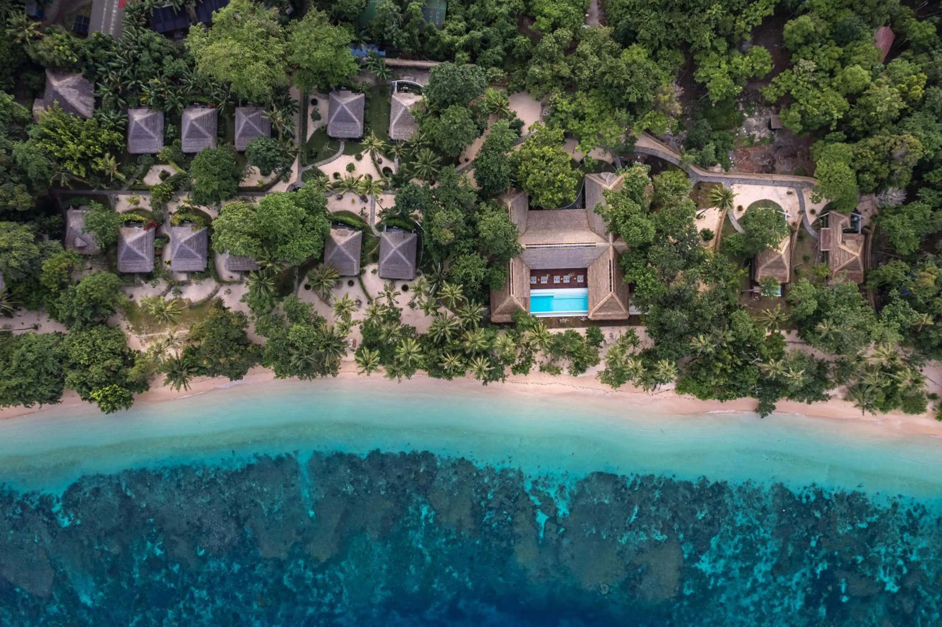 Bird's eye view in Coral Eye Boutique Resort and Marine Outpost