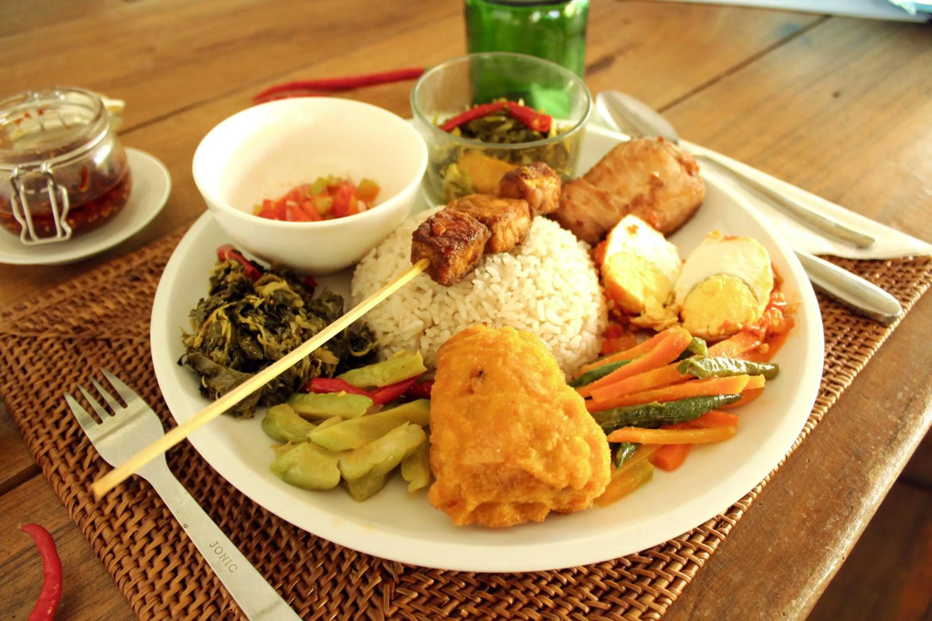 Restaurant/places to eat in Coral Eye Boutique Resort and Marine Outpost