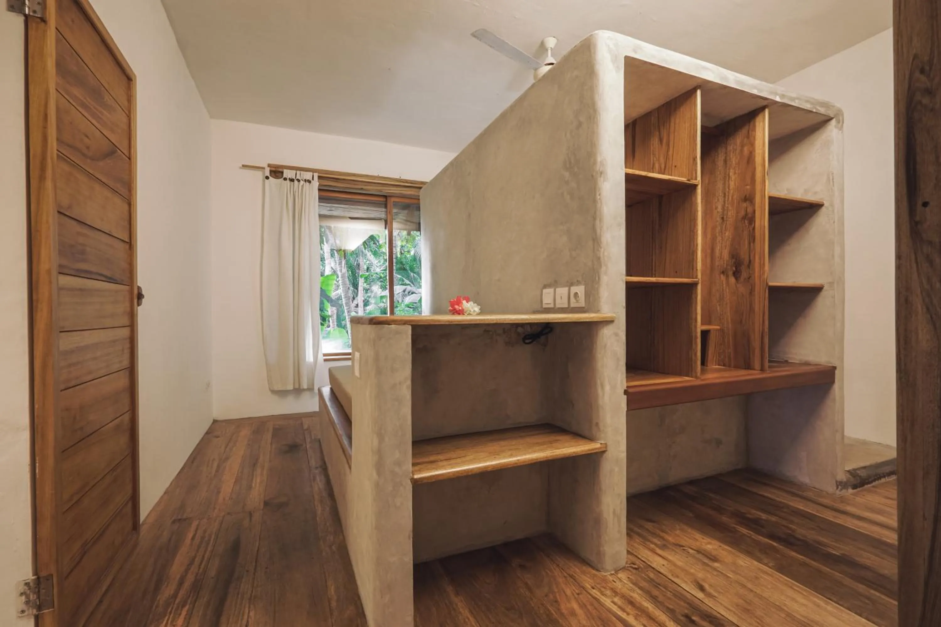 wardrobe in Coral Eye Boutique Resort and Marine Outpost