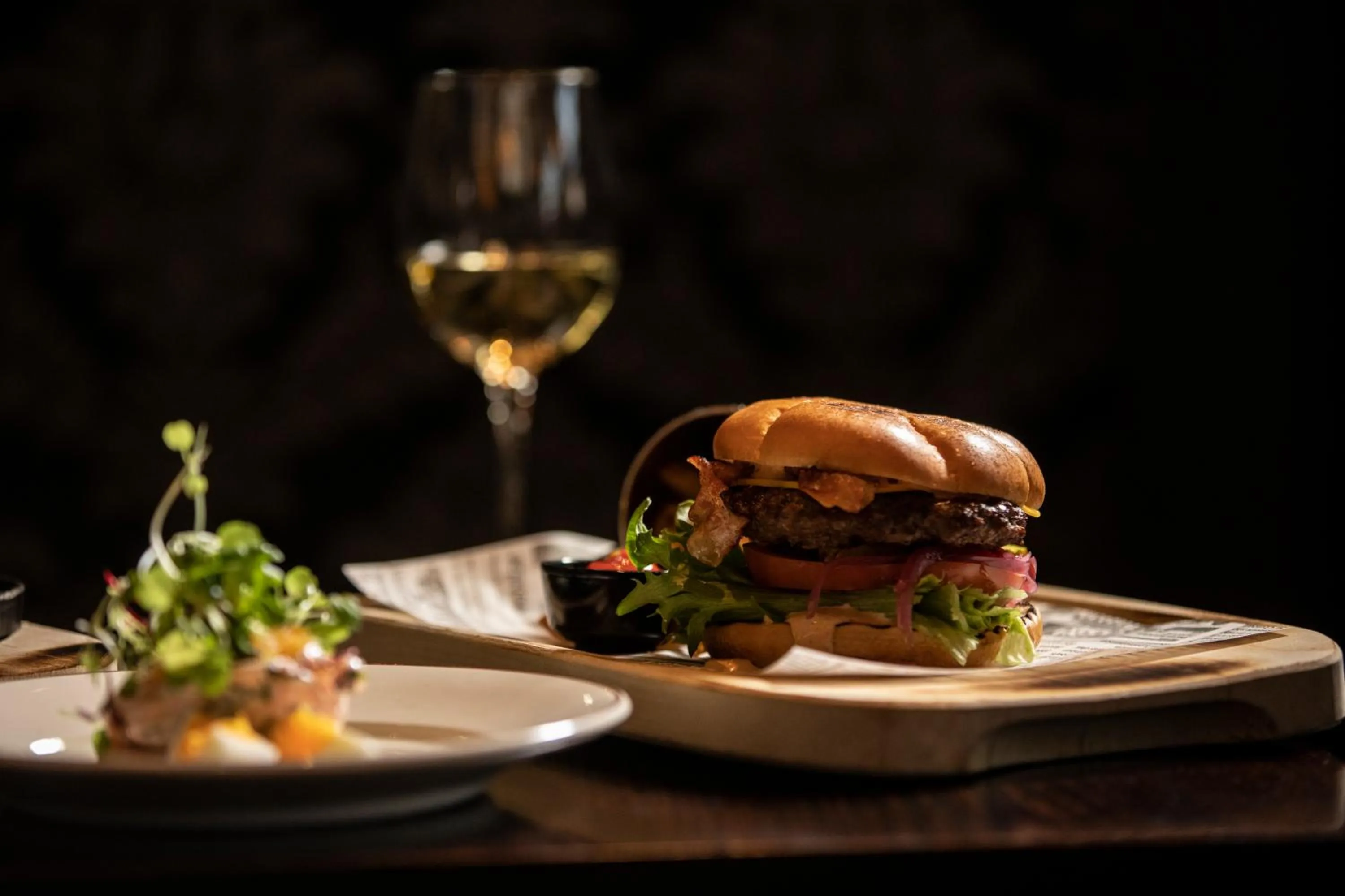 Food and drinks in Hotel Oscar