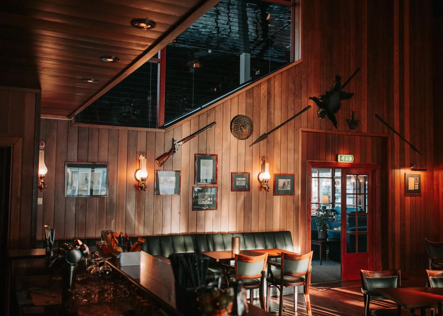 Lounge or bar in Bårdshaug Herregård