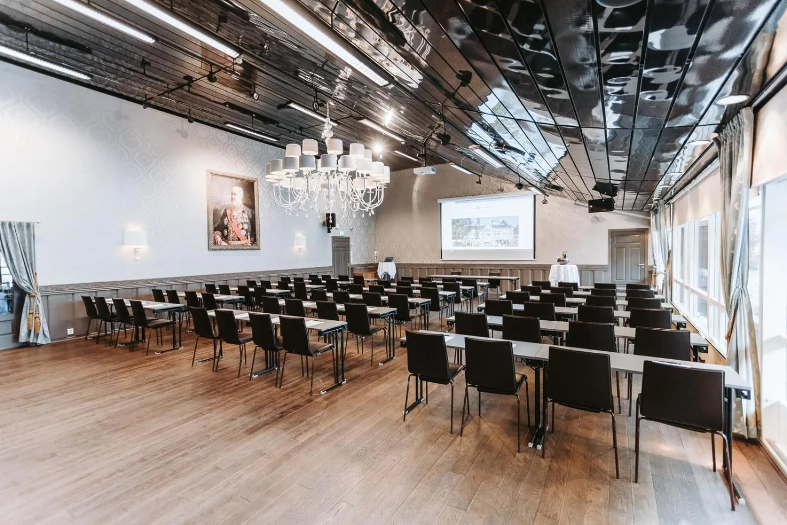 Meeting/conference room in Bårdshaug Herregård