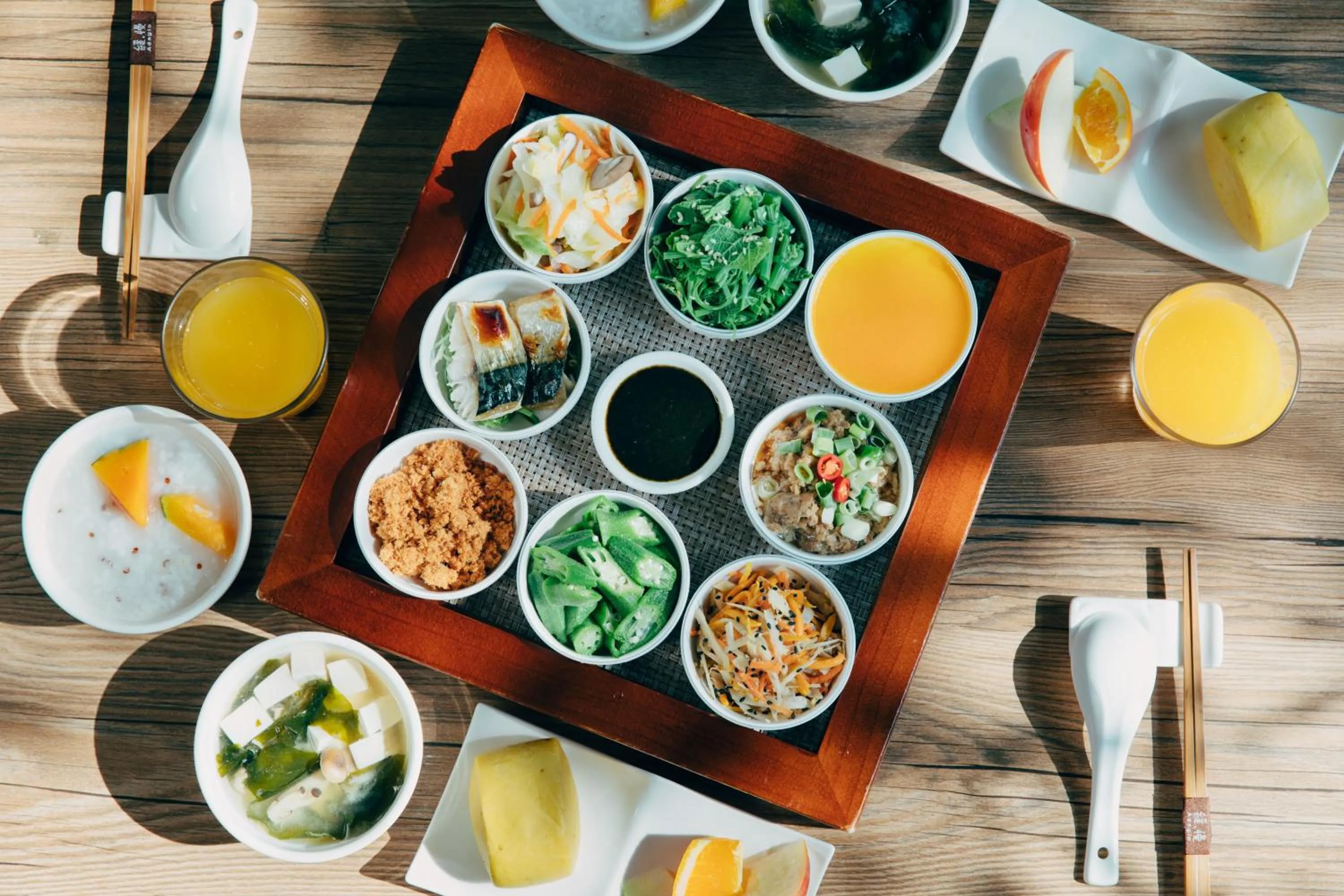 Food in Adagio JinGuaShi