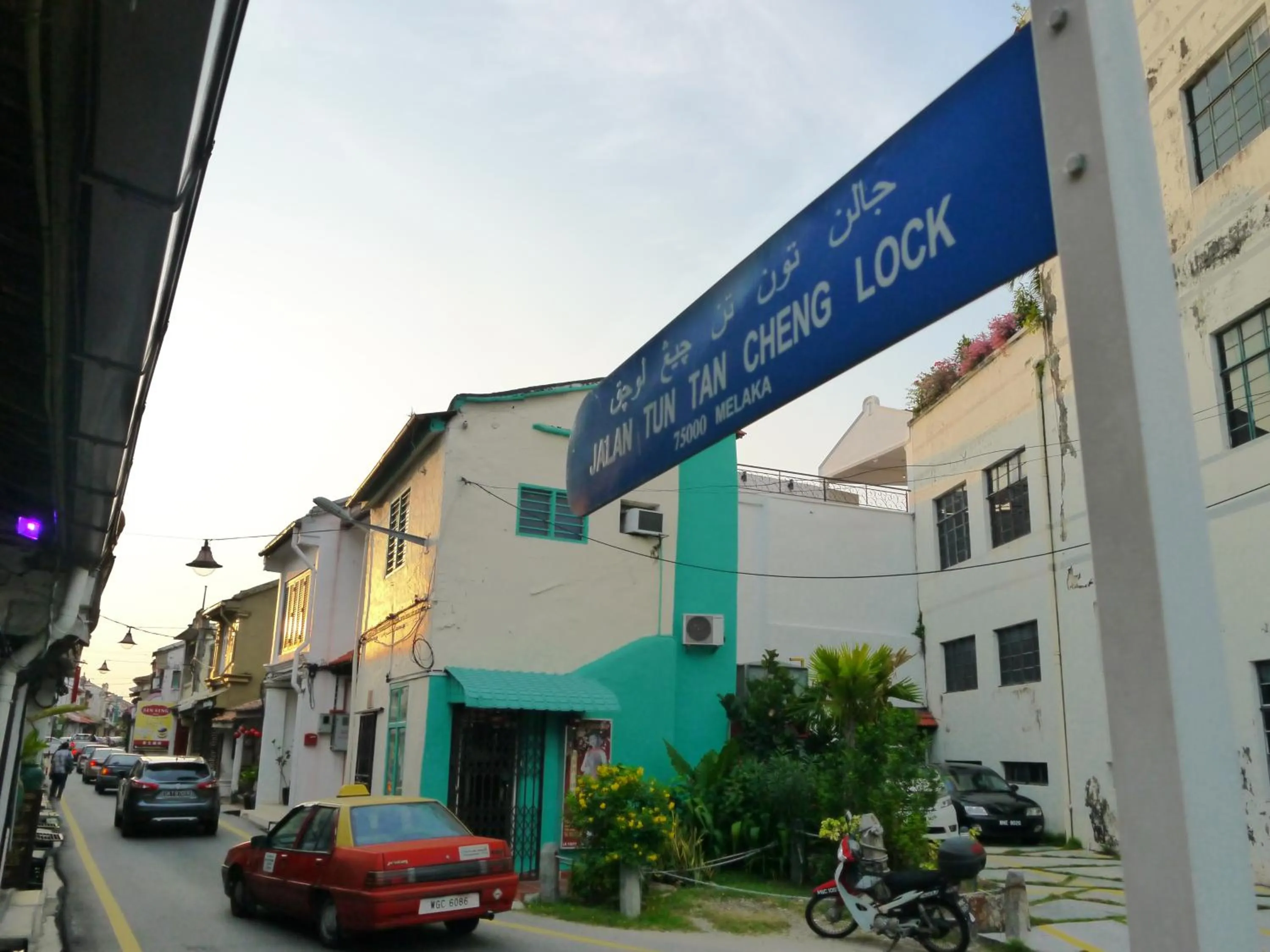 Street view in Heeren Inn Melaka