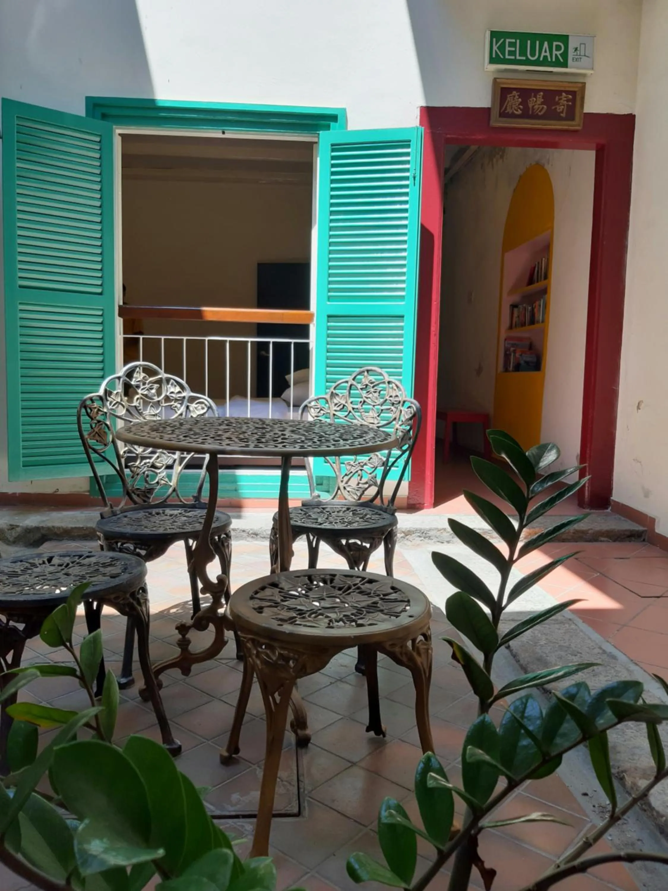 Patio in Heeren Inn Melaka