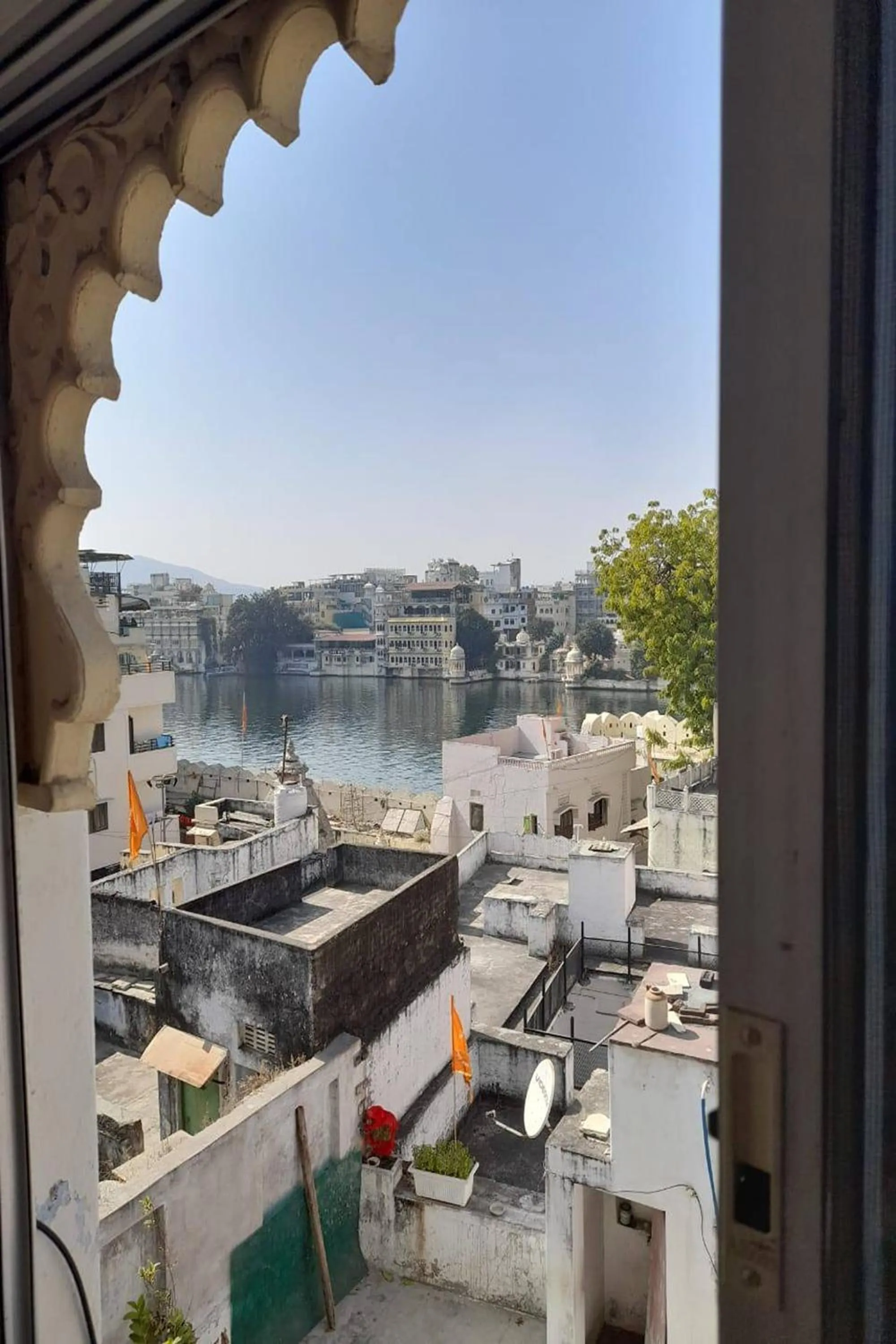 City view in Nukkad Guest House Near Lake Pichola