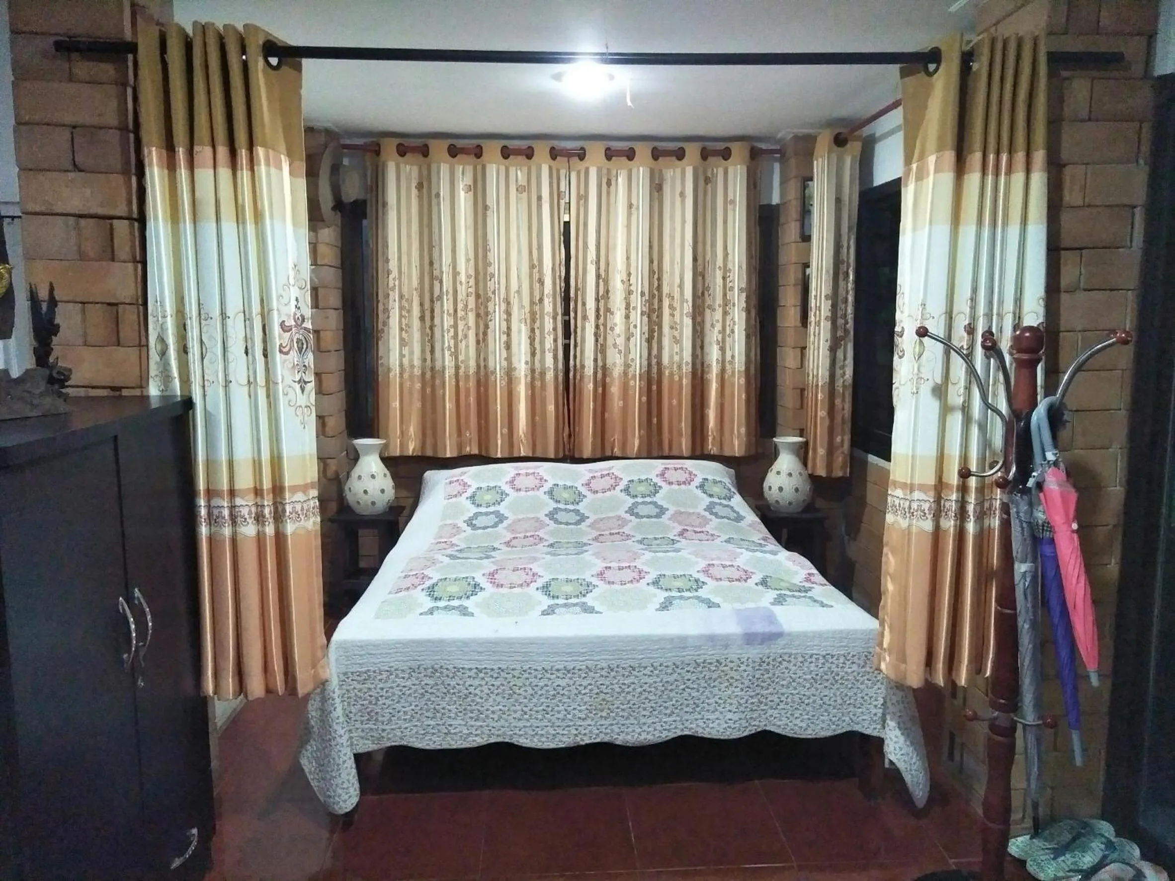 Bed in Oui Kaew Homestay