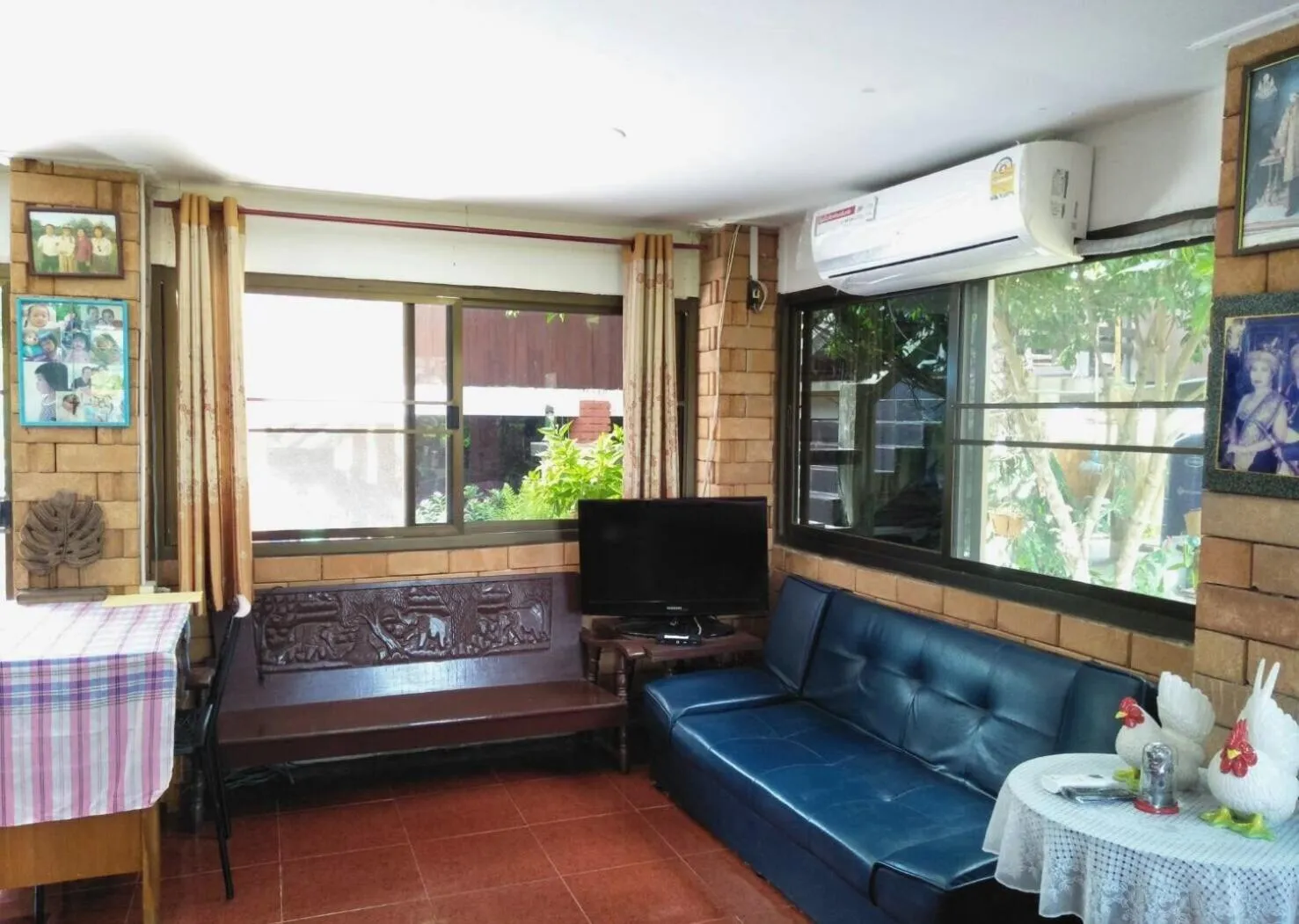 Bedroom in Oui Kaew Homestay