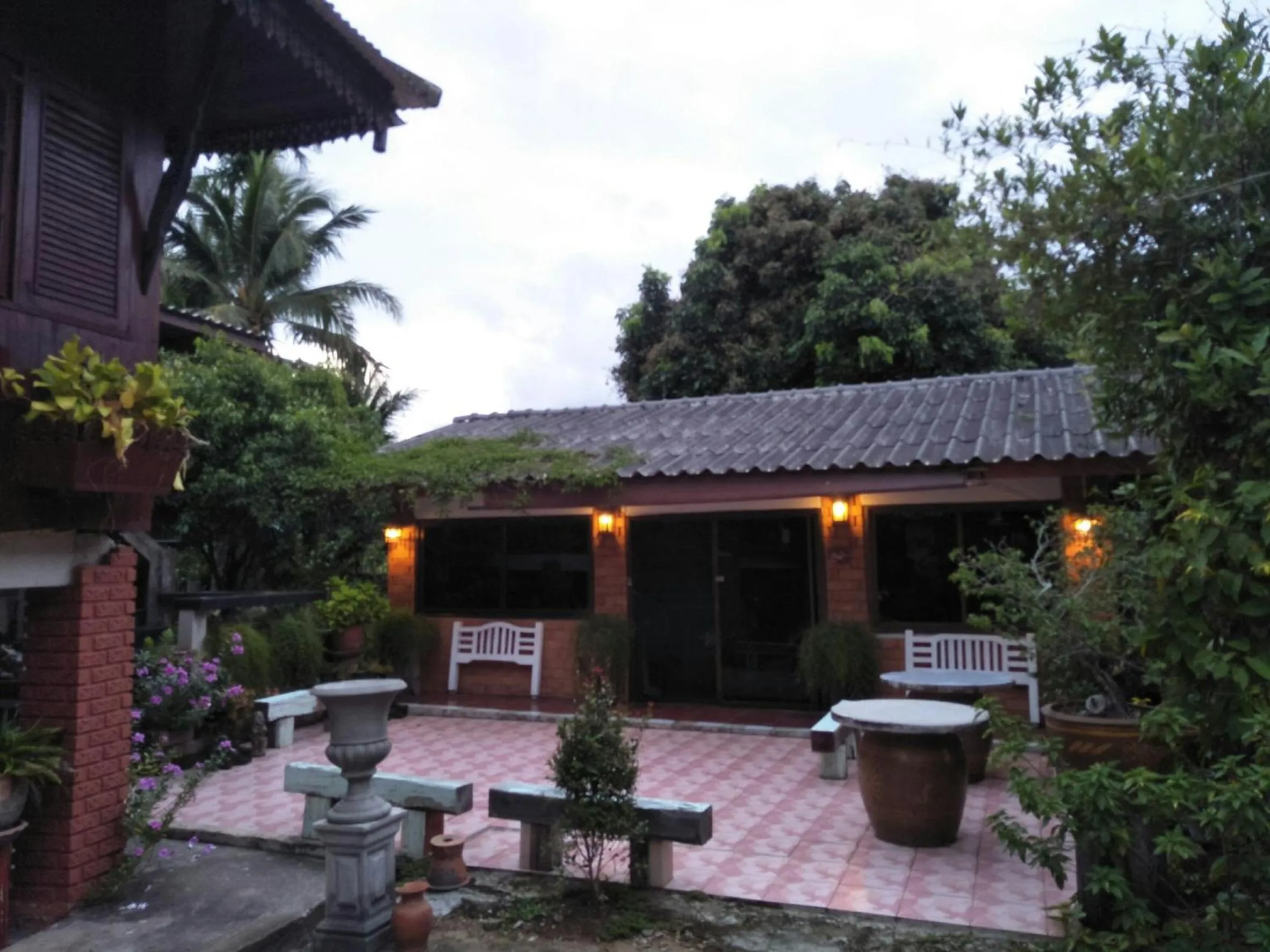 BBQ facilities in Oui Kaew Homestay